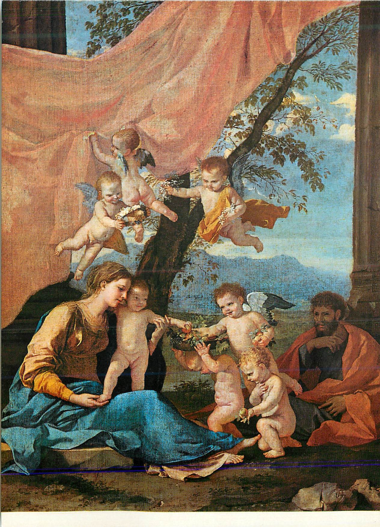 CPM Nicolas Poussin (1593 1665) La Sainte Famille Propriete de la Confederation suisse