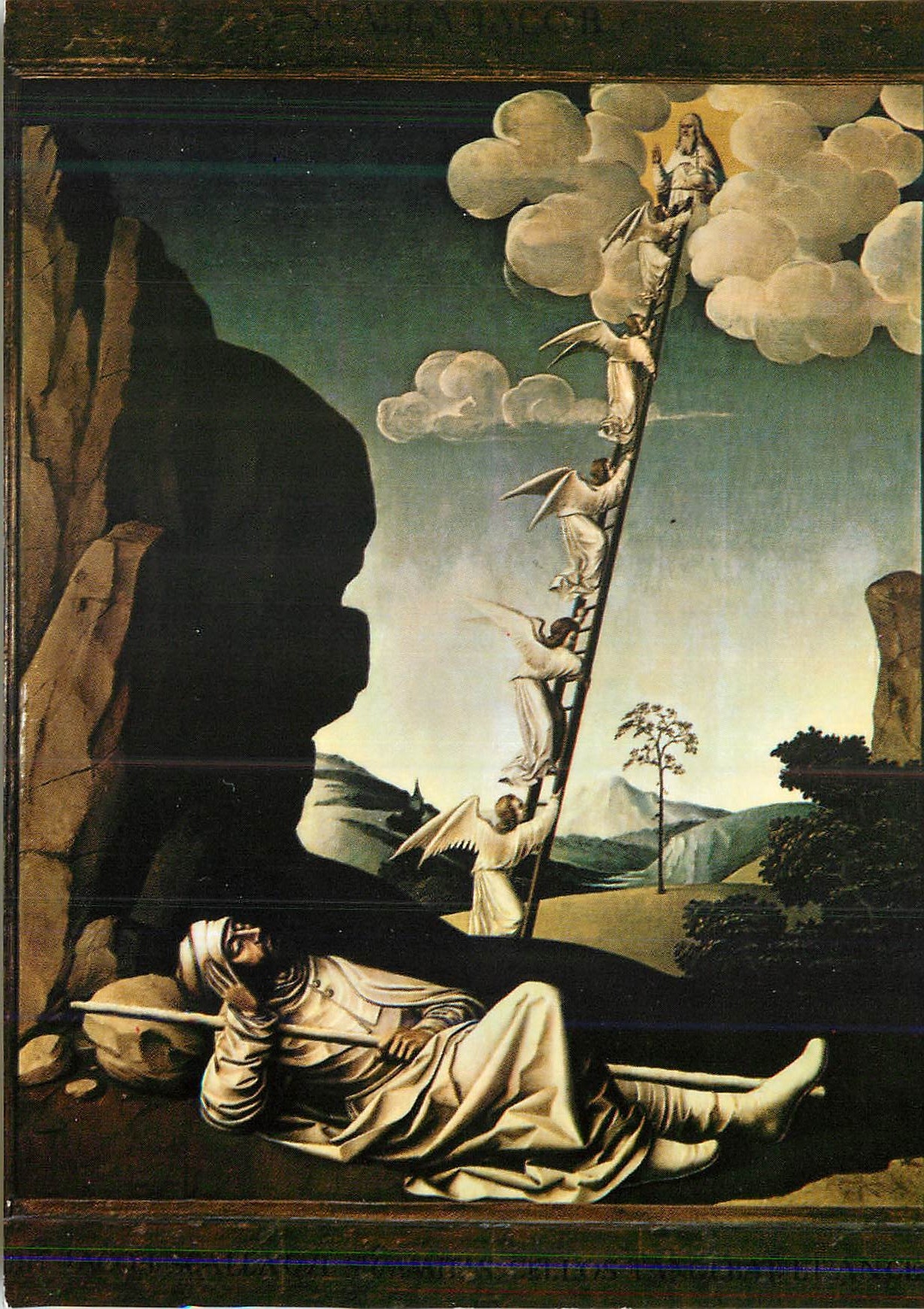 Le Songe de Jacob — Peinture provençale vers 1500 — Éditions GAUD