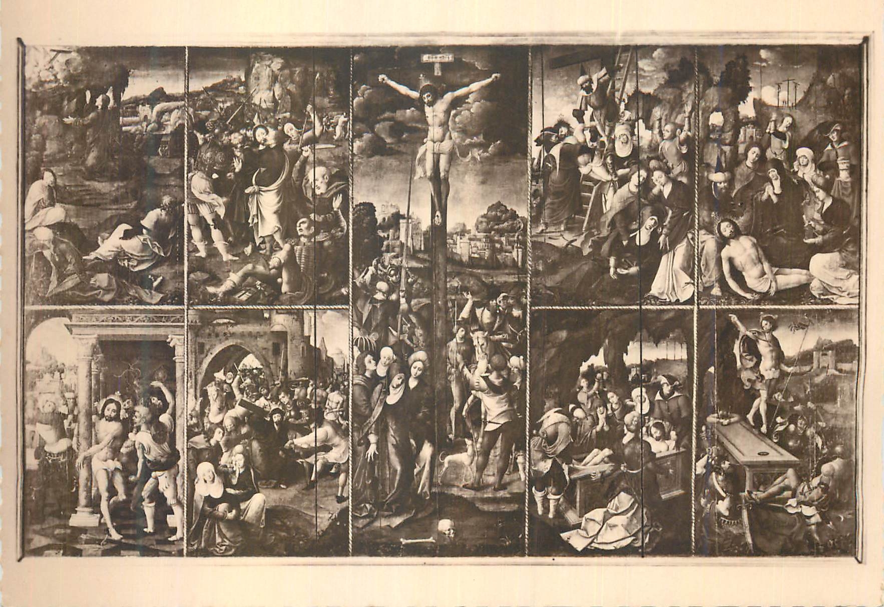 Église Saint-Gervais, Paris (4e) — Primitif flamand (début XVIe siècle) — Éd. Ch. W.