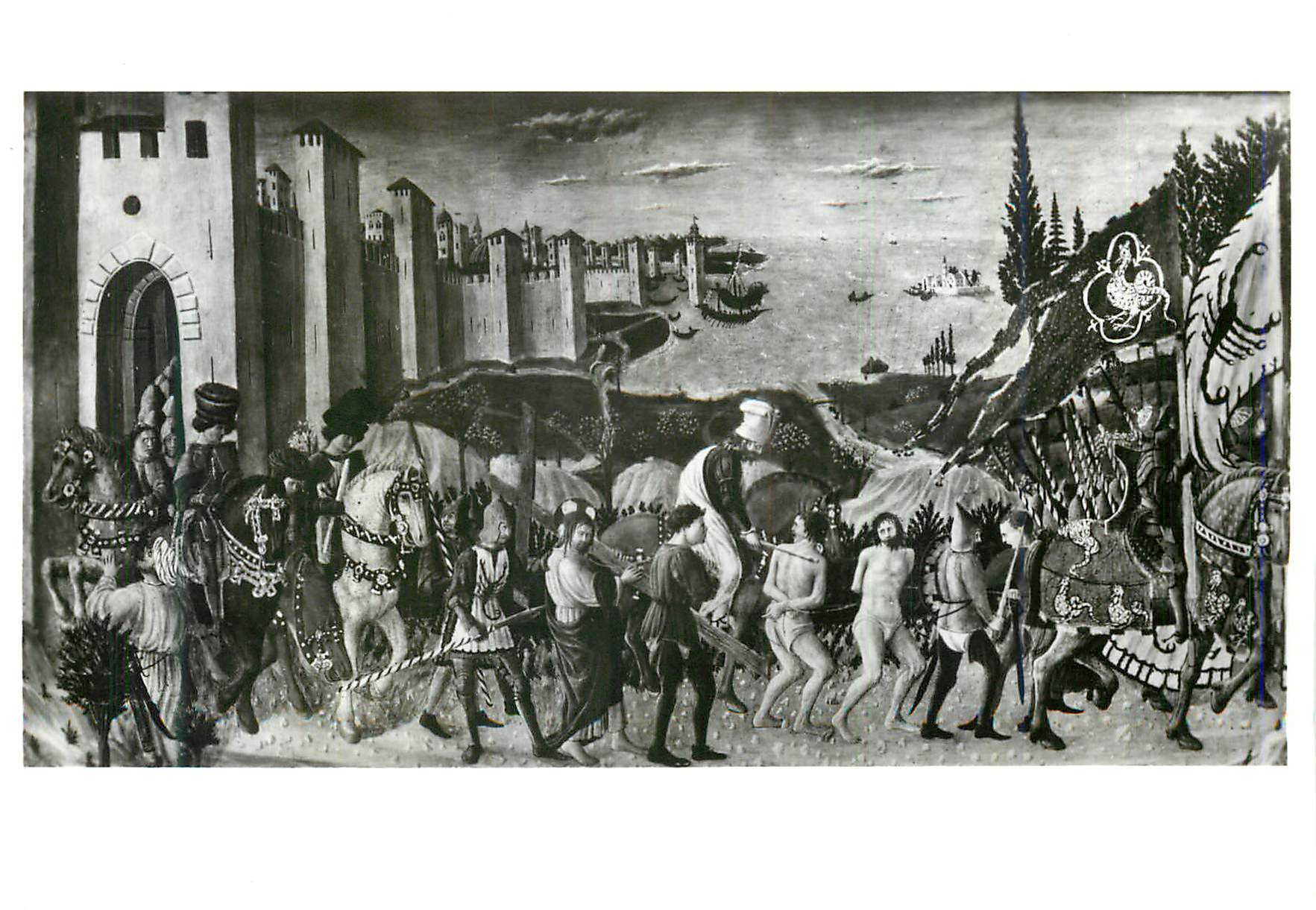CPA Parugia Pinacoteca Vannucci Gesu che va al Calvario (Giovanni BOccati)