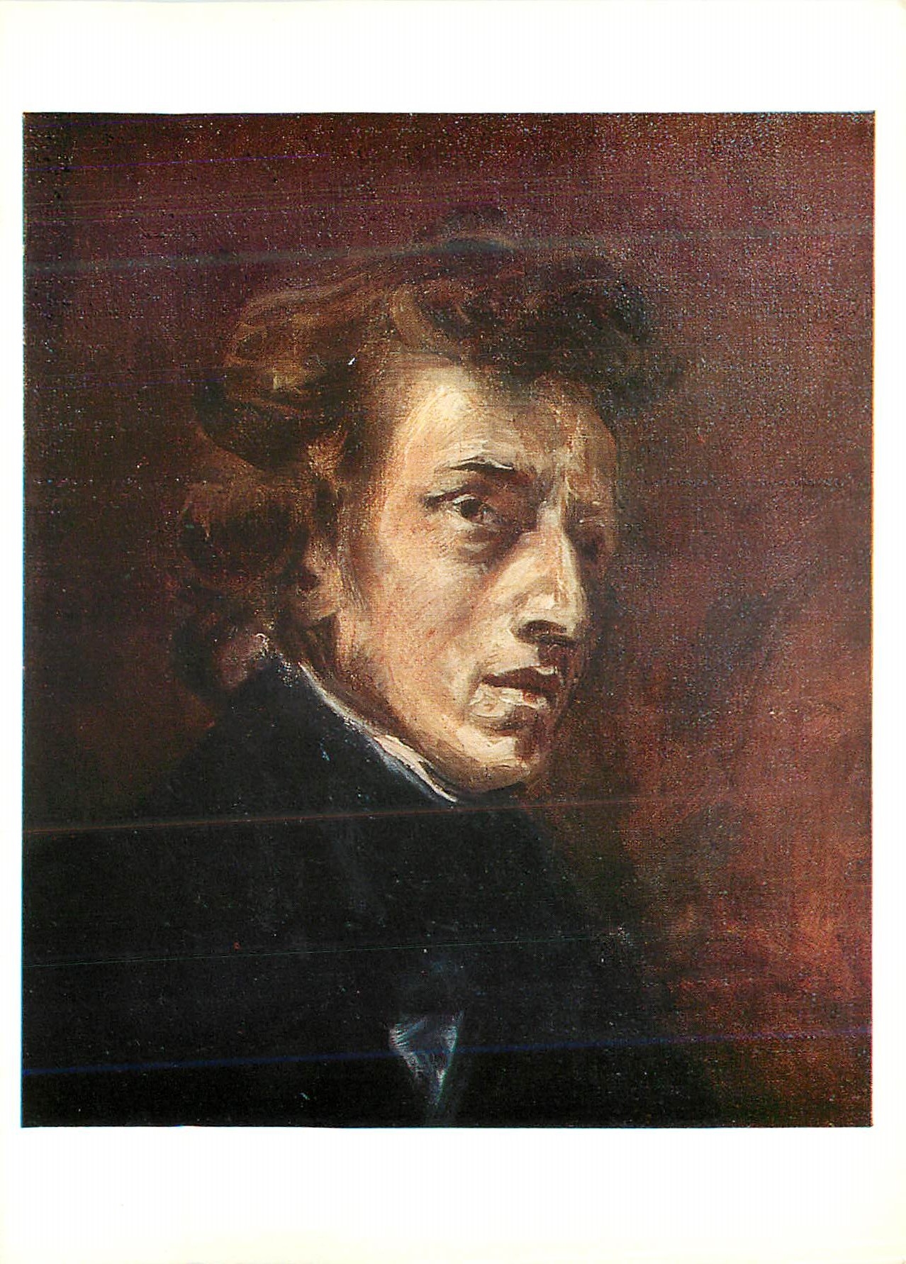 CPM Eugene Delacroix (1798 1863) Chapin Musee du Louvre
