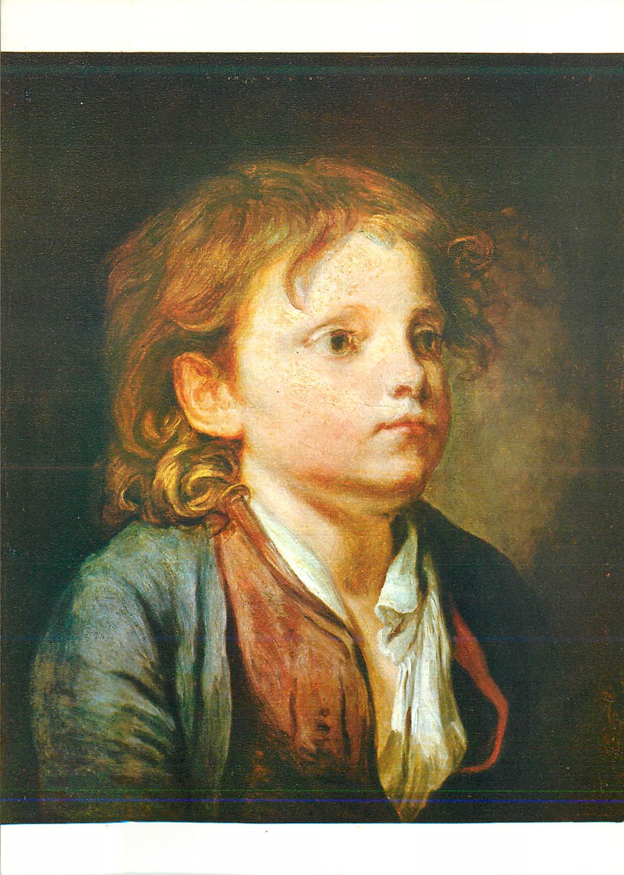 CPM Musee Conde Chantilly Jeune Garcon Greuze