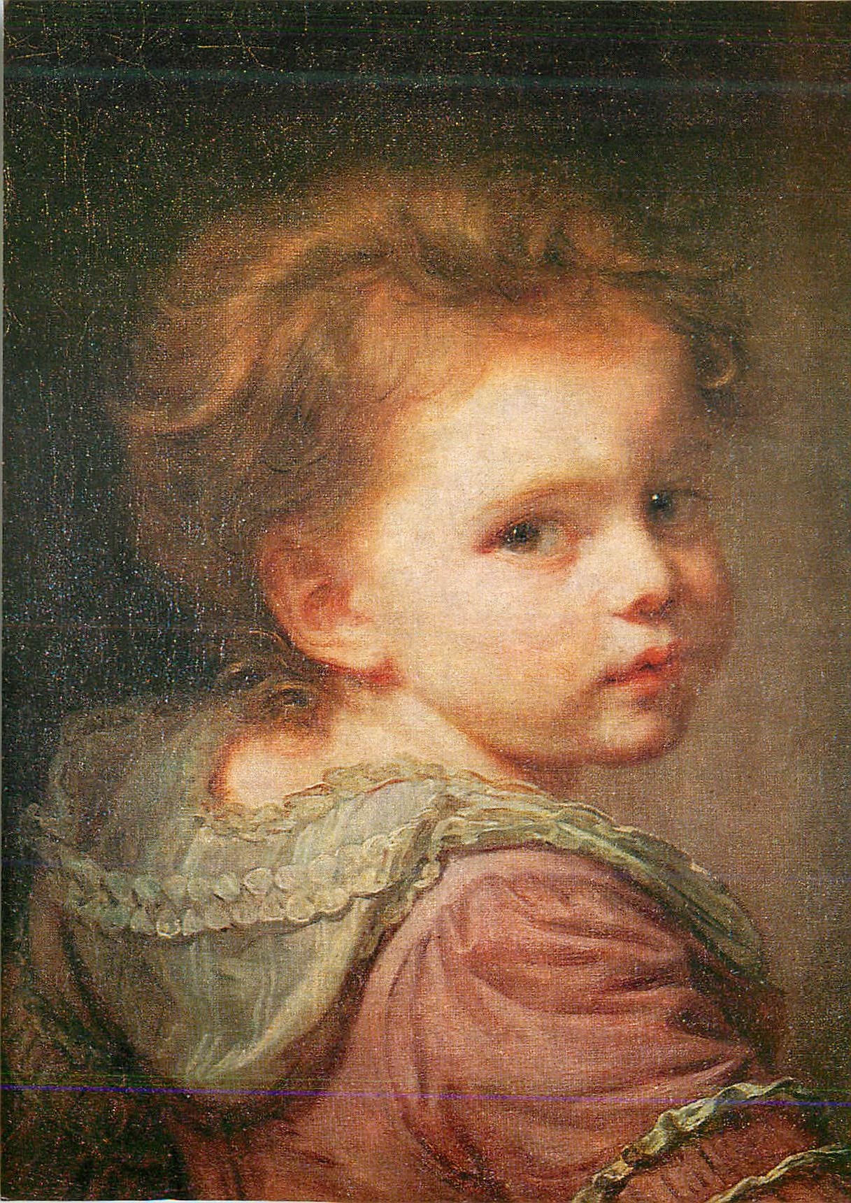 CPM Musee Fabre Montpellier Jean Baptiste Greuze (1725 1805) La petite Nanette