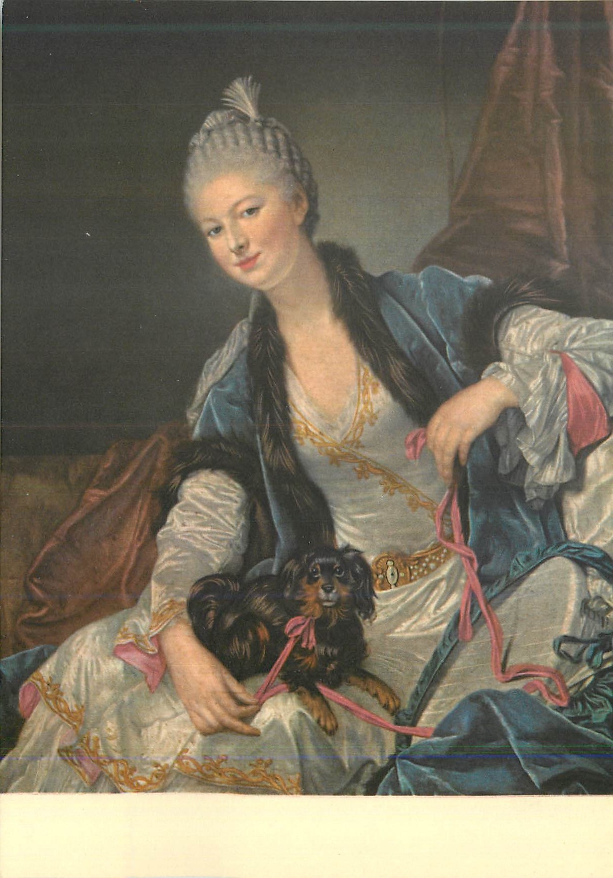 CPM Greuze (1725 1805) Portrait de la Marquise de Chauvelin
