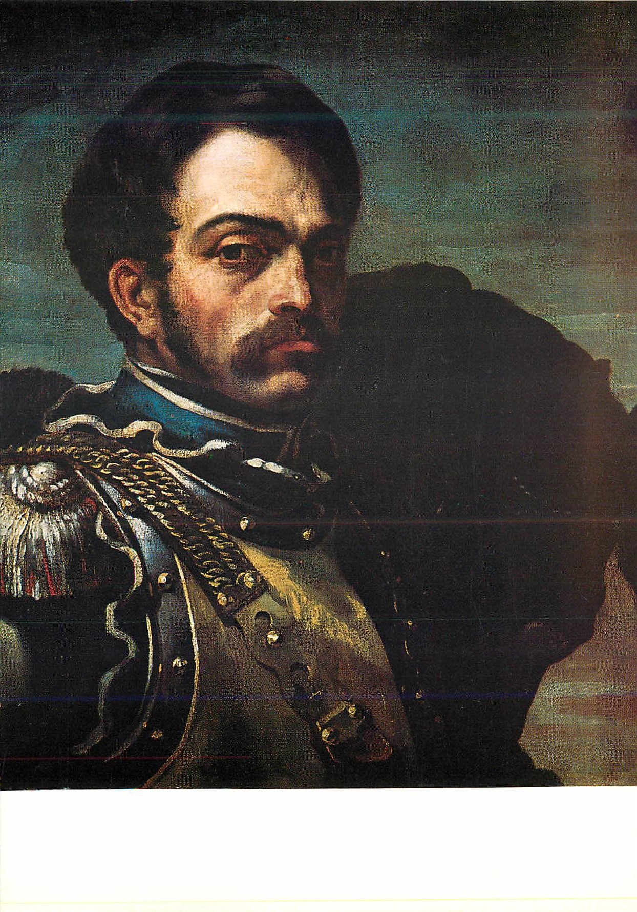 CPM Rouen Musee des Beaux Arts Th Gericault (1791 1824) Portrait d'un officier de carabiniers
