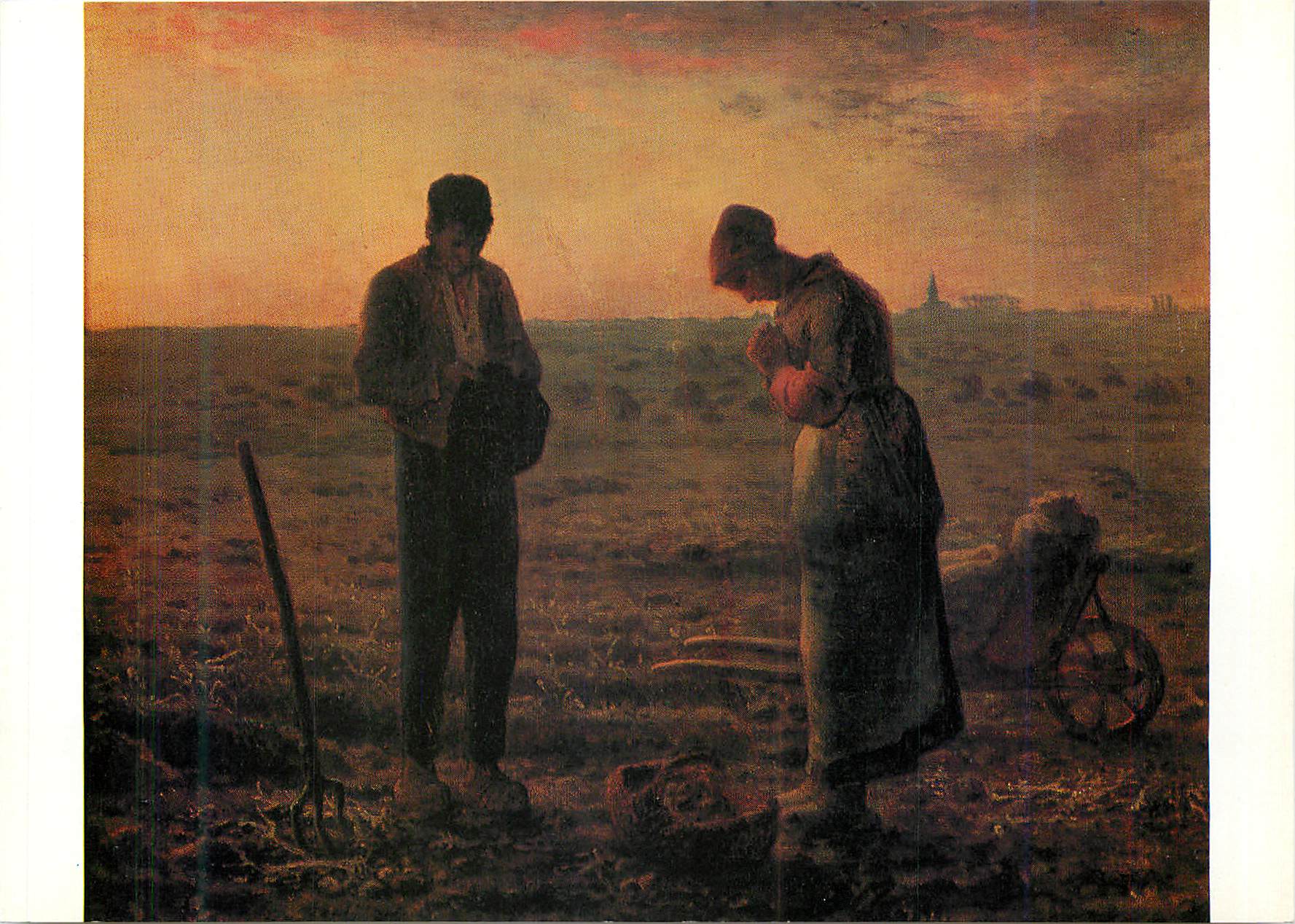 CPM Paris Musee du Louvre Jean Francois Millet (1814 1875) L'Angelus