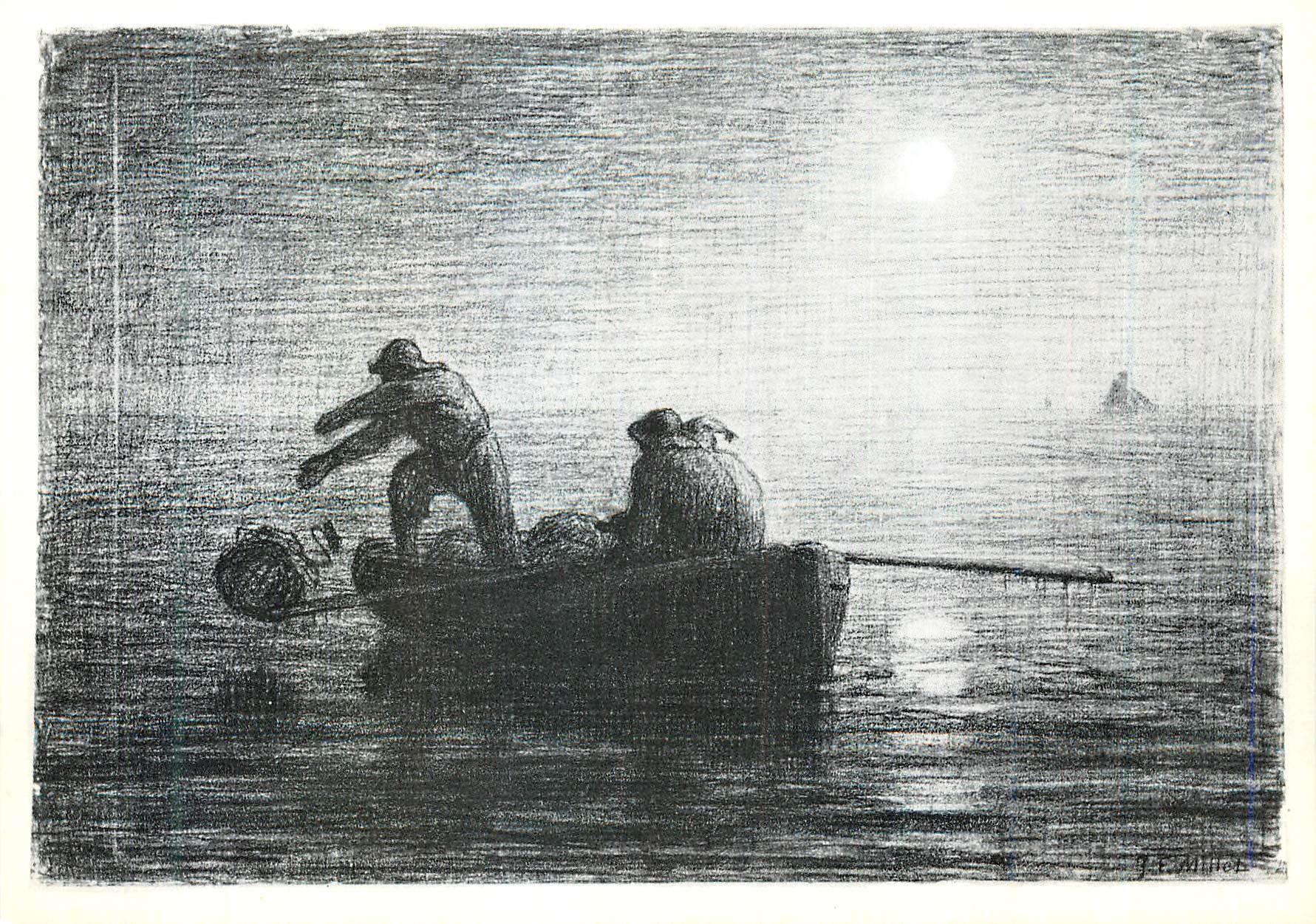 CPM Paris Musee du Louvre Jean Francois Millet (1814 1875) Les Pecheurs