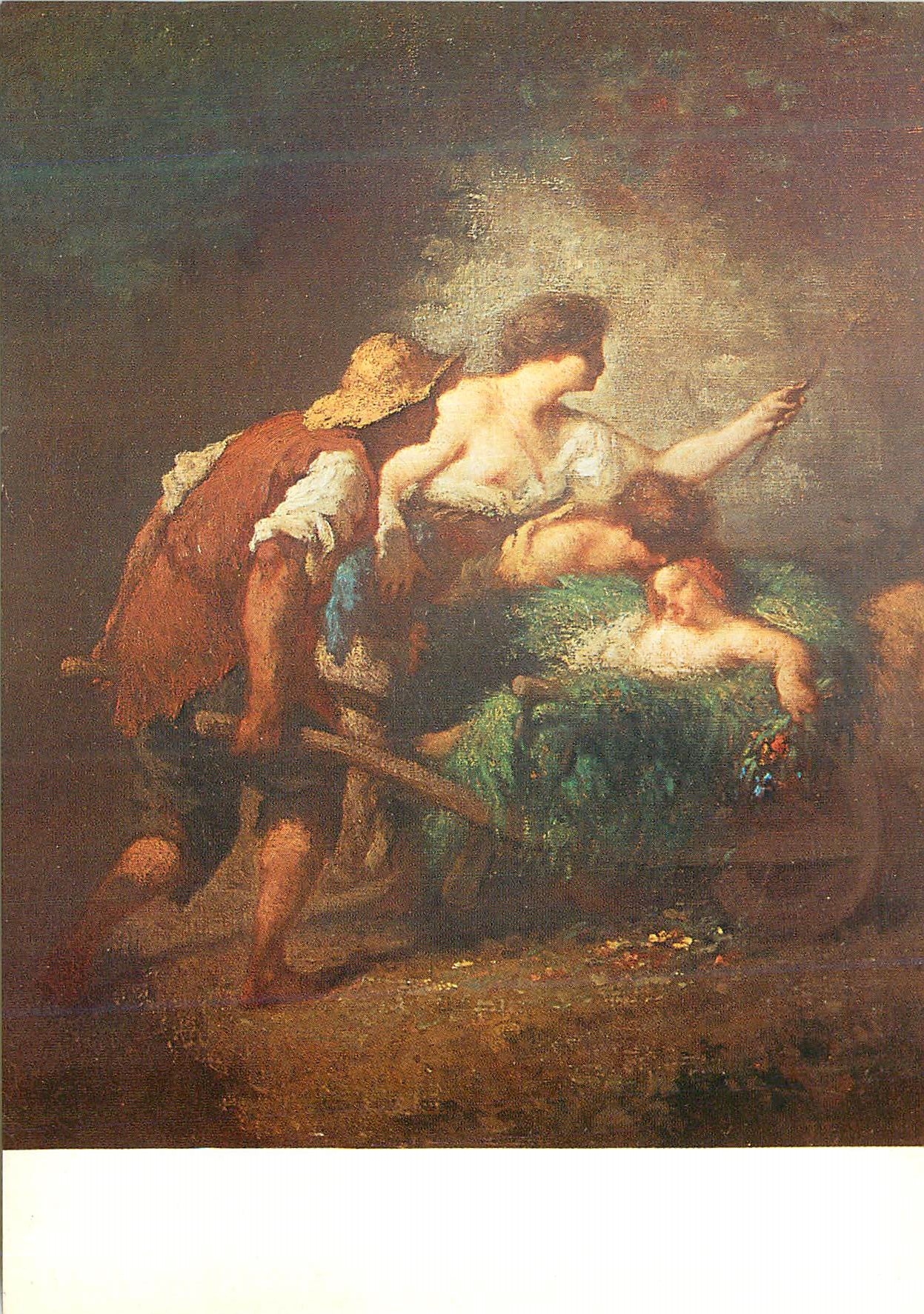 CPM Musee de Cleveland Jean Francois Millet (1814 1875) Retour des champs