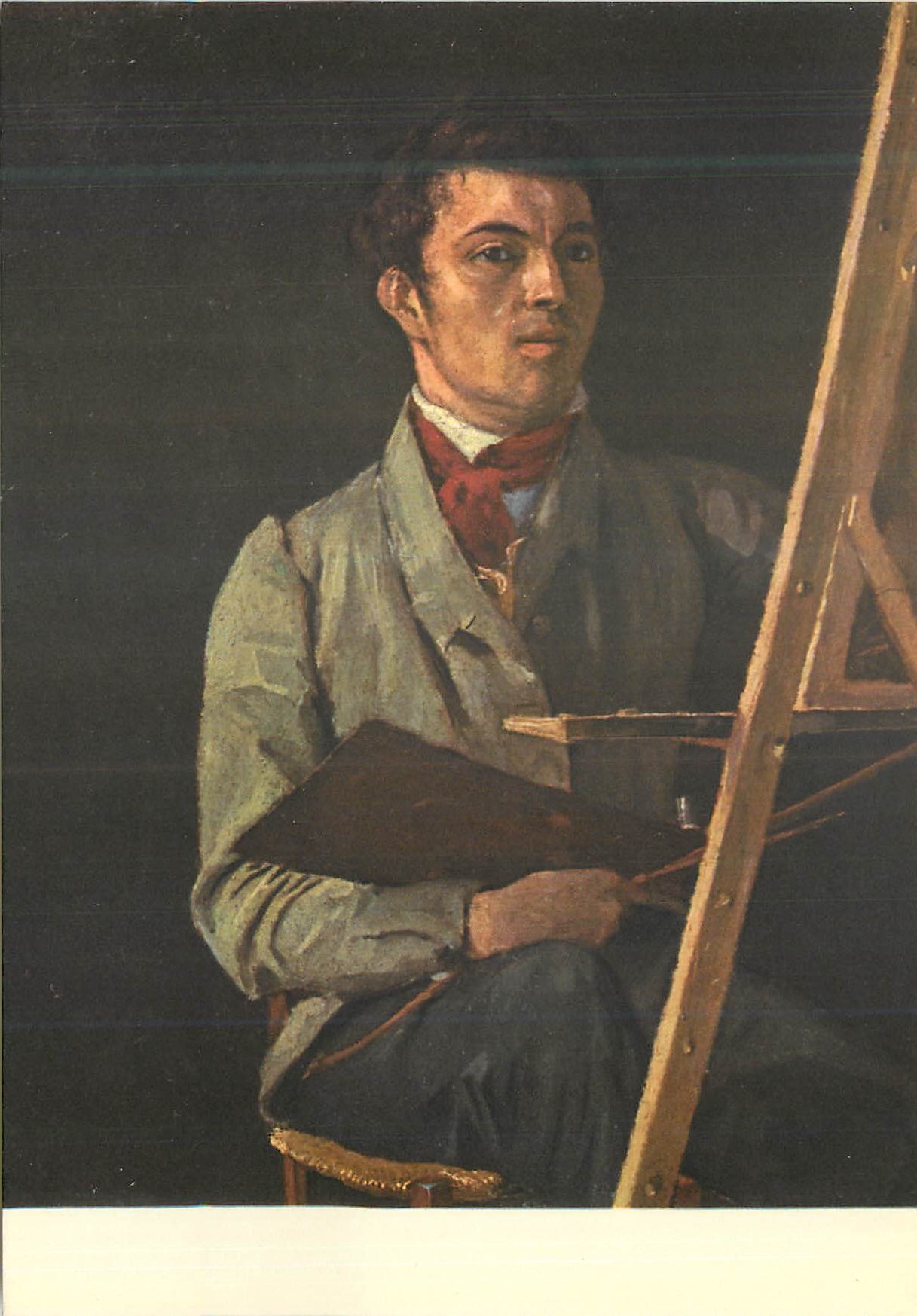 CPM Corot (1796 1875) Portrait par lui meme