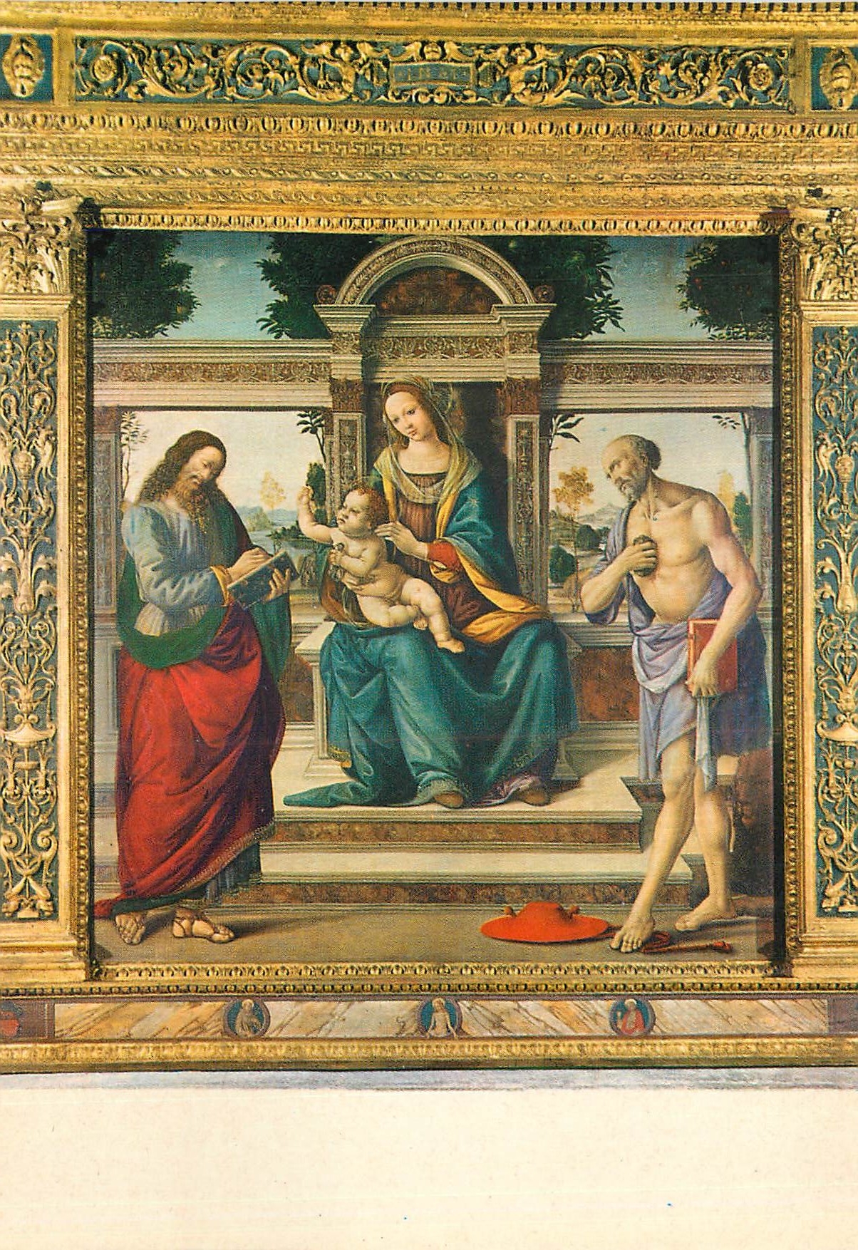 CPM Firenze Chiesa di S Spirito Lorenzo di Credi Firenze 1459 Firenze 1537 Vierge et Saintes