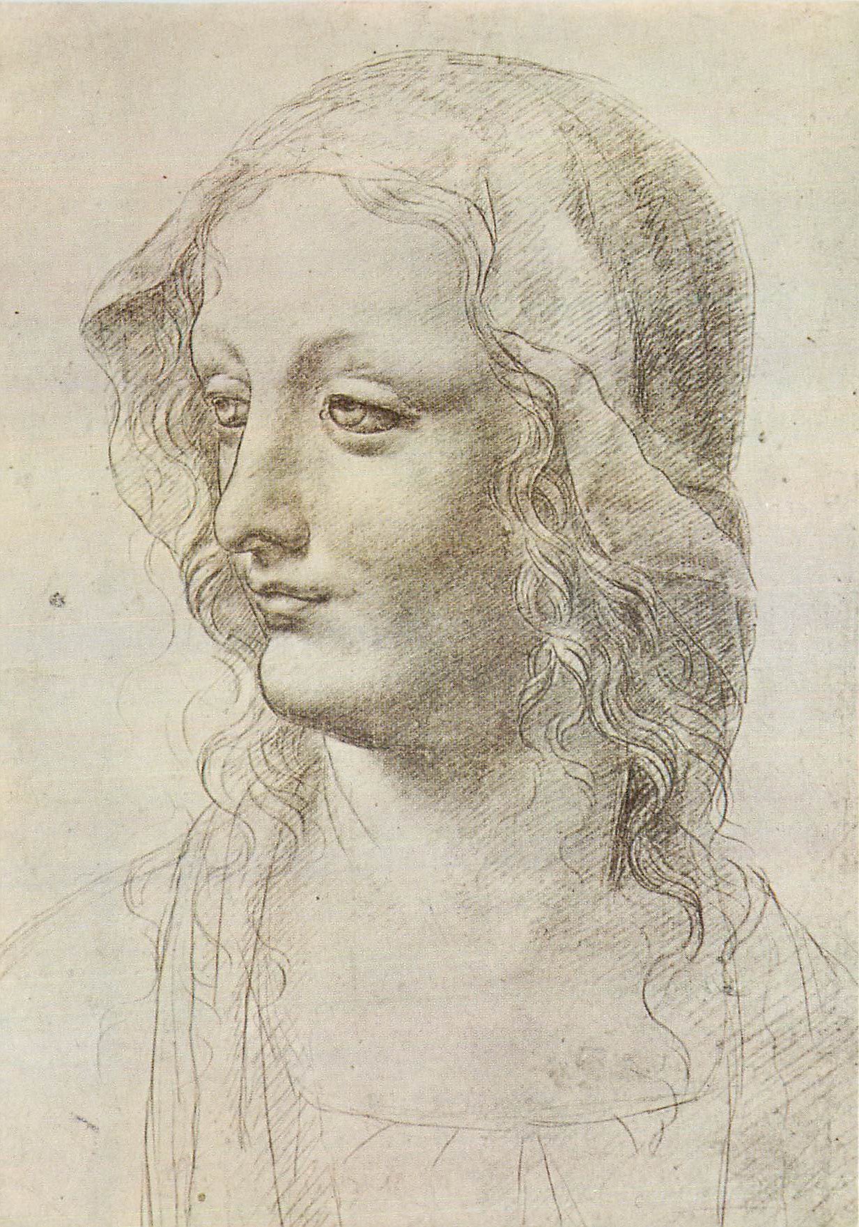 CPM Leonardo Busto di Donna