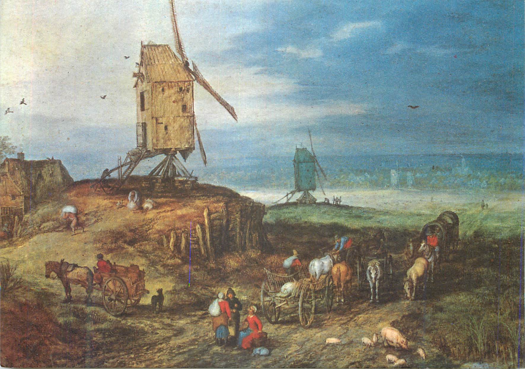 CPM Brueghel (1568 1625) Pausage Roma Galleria Spada