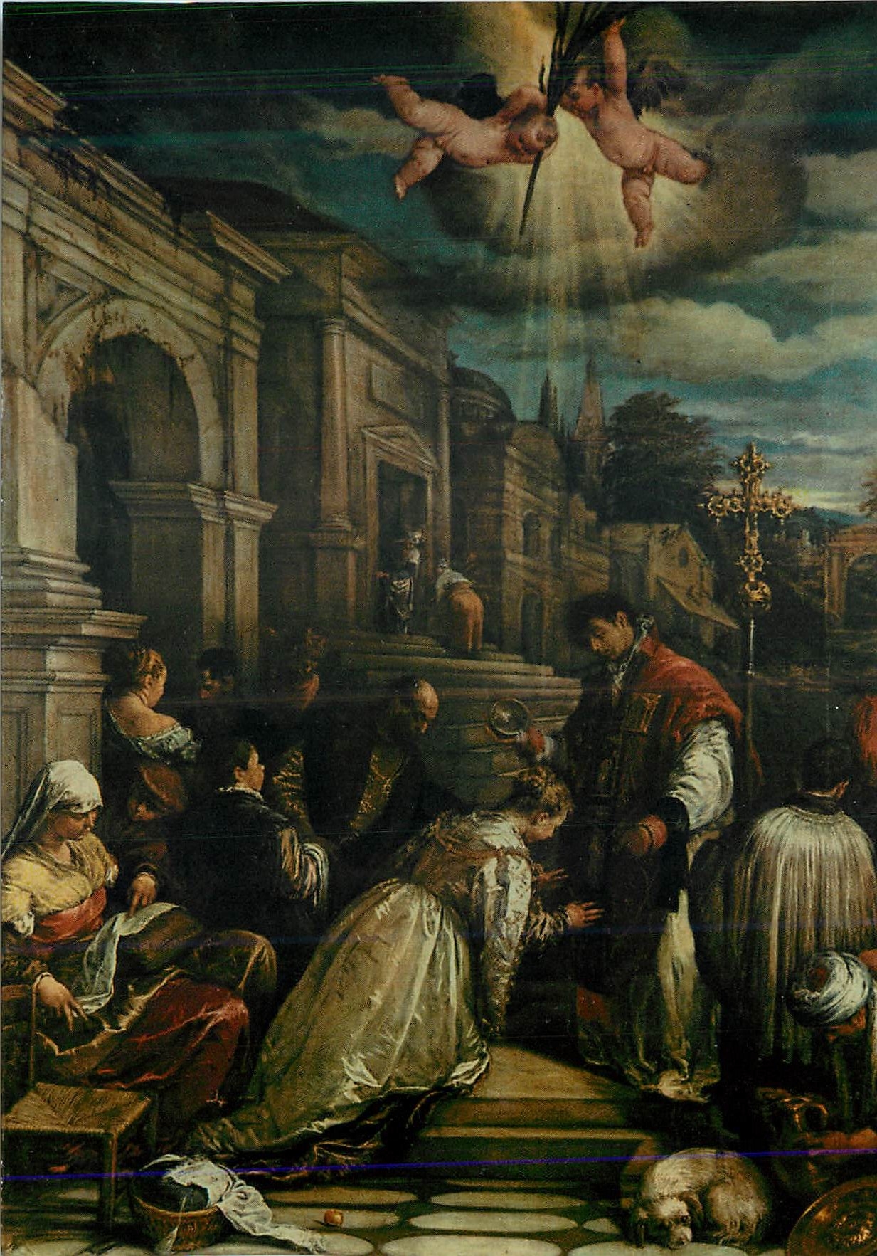 CPM Museo Di Bassano Del Grappa Jacopo Bassano S Valentin baptien S Ducilla