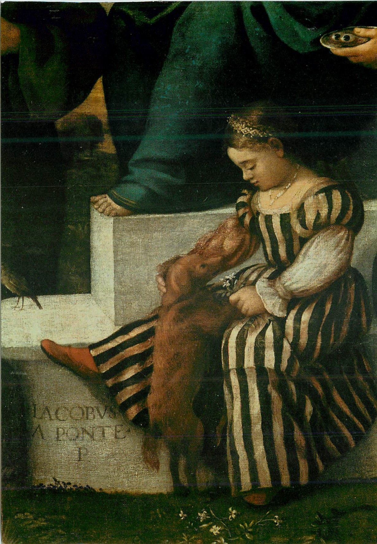 CPM Museo Di Bassano Del Grappa Jacopo Bassano La Madone venerien par le podesth