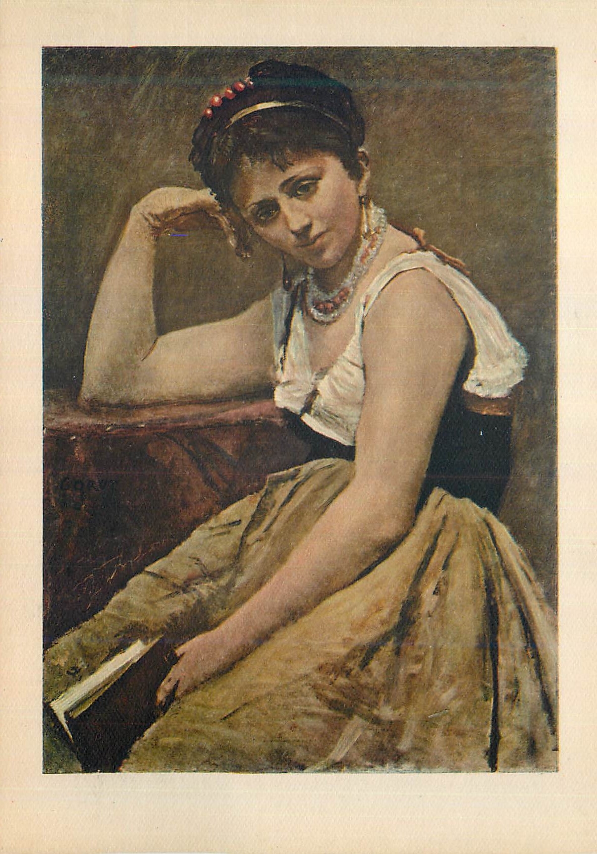 CPM Camille Corot (1796 1875) The Art Institute of Chicago