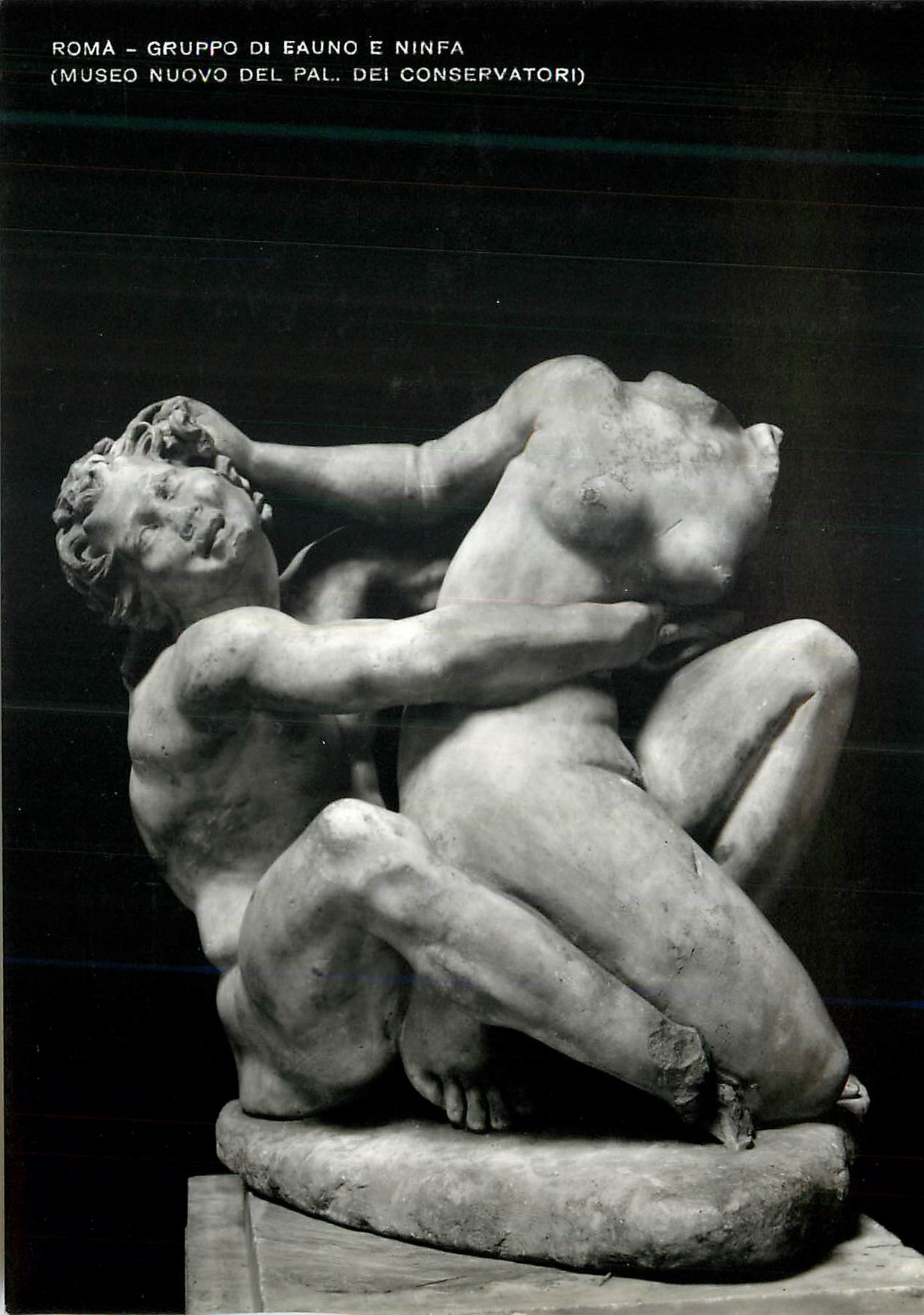 CPM Roma Gruppo Di Eauno E Ninfa (Museo Nuovo Del Pal Del Conservatori)