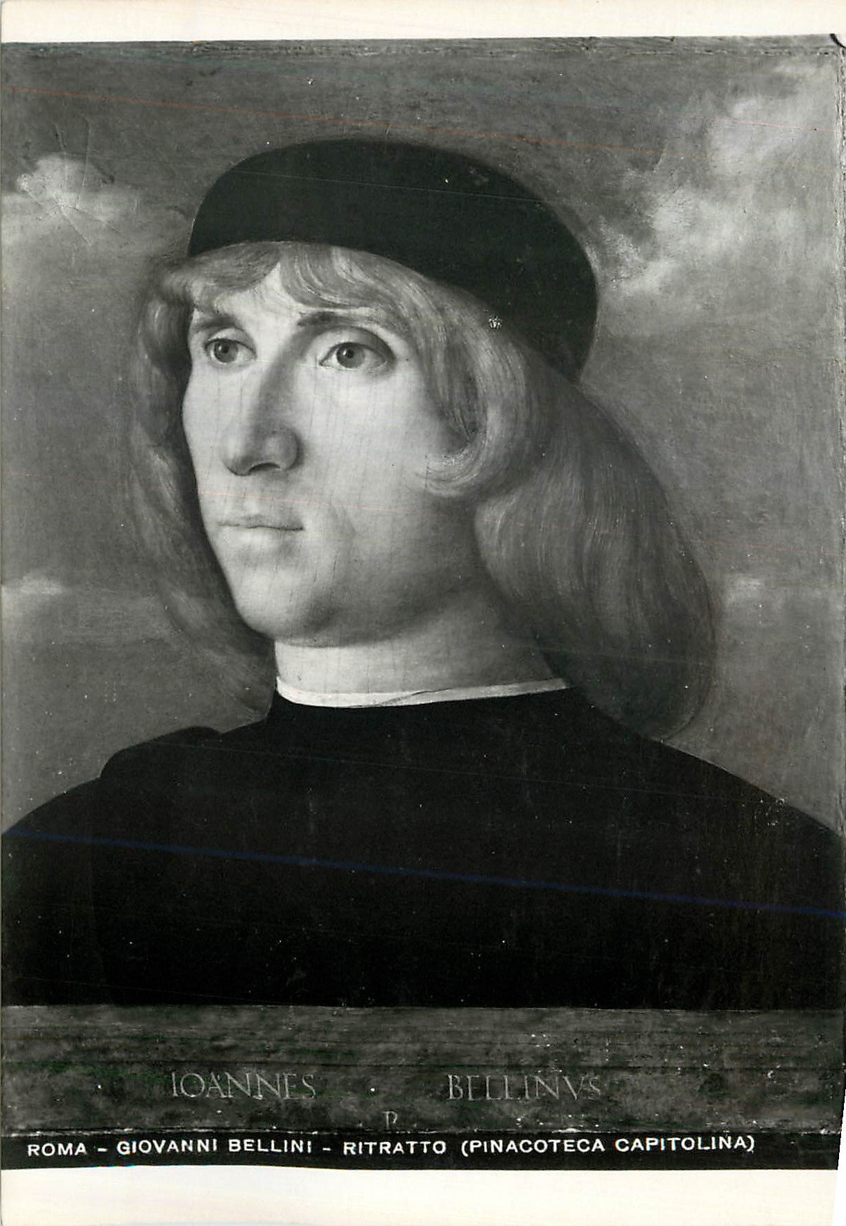 CPM Roma Giovanni Bellini Ritratto (Pinacoteca Capitolina)