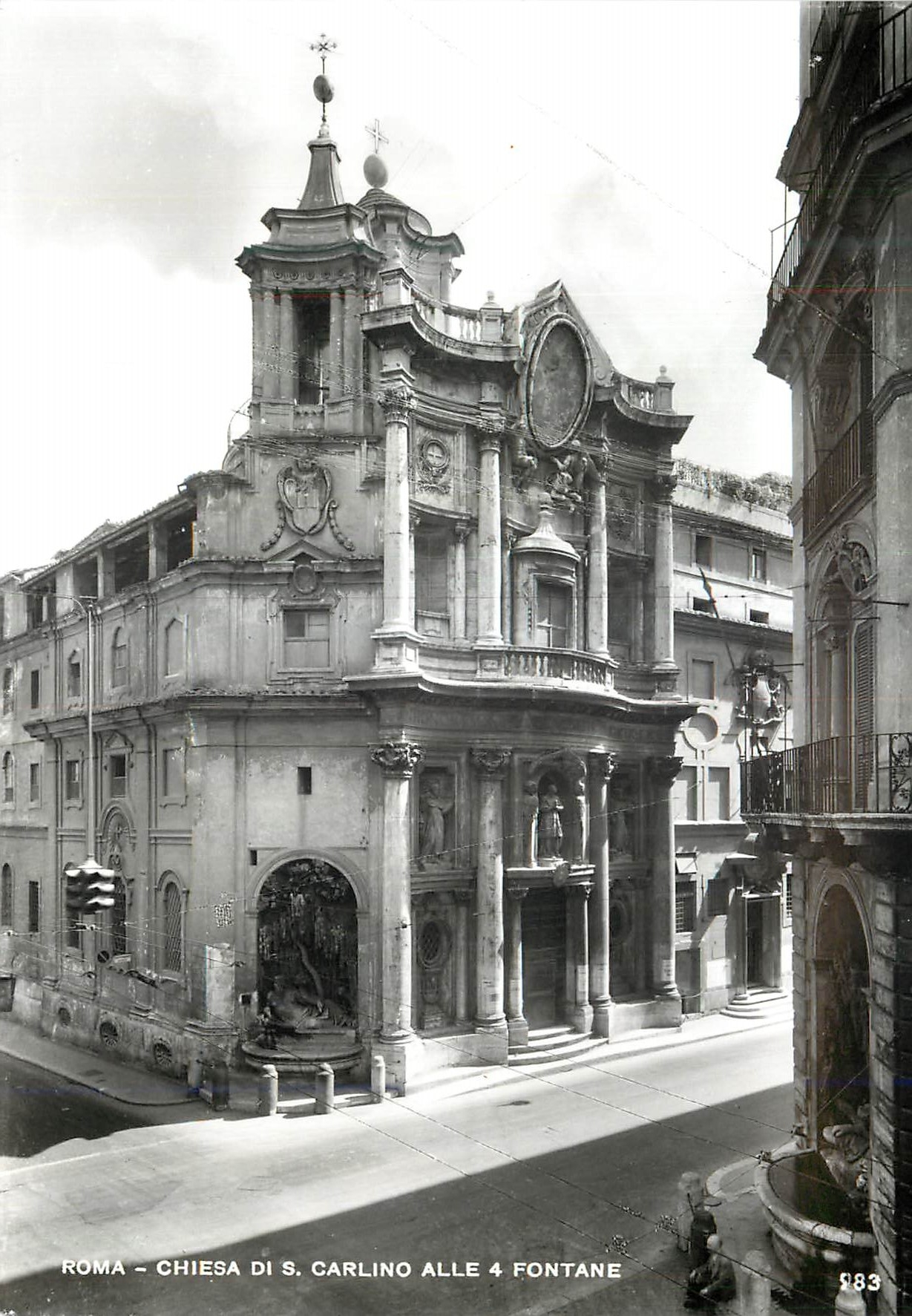 CPM Roma Chiesa Di S Carlino Alle 4 Fontane