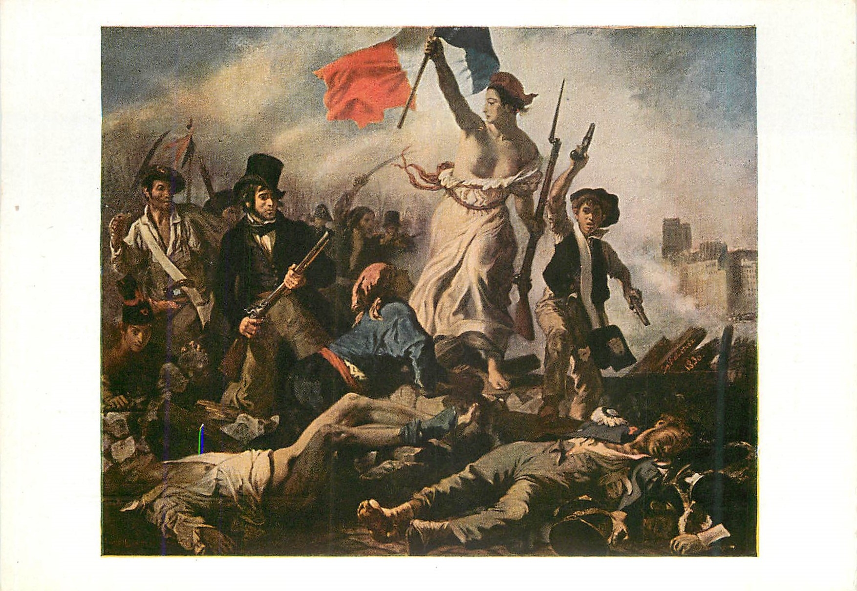 CPM Eugene Delacroix (1798 1863) La Barricade