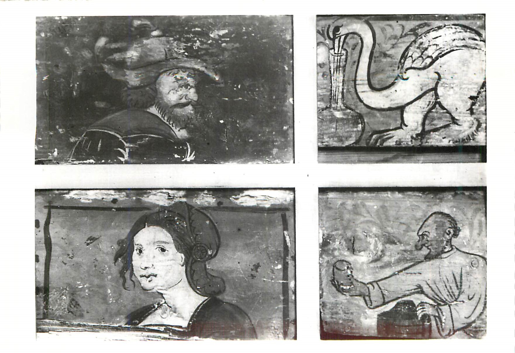 CPM Musee Calvet Avignon Panneaux de plafon XVe s provenant d'une maison situee rue Saunerie a Avignon