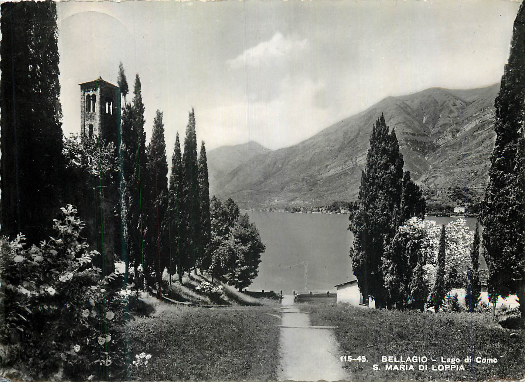 CPM Bellagio Lago di Como S Maria Di Loppia