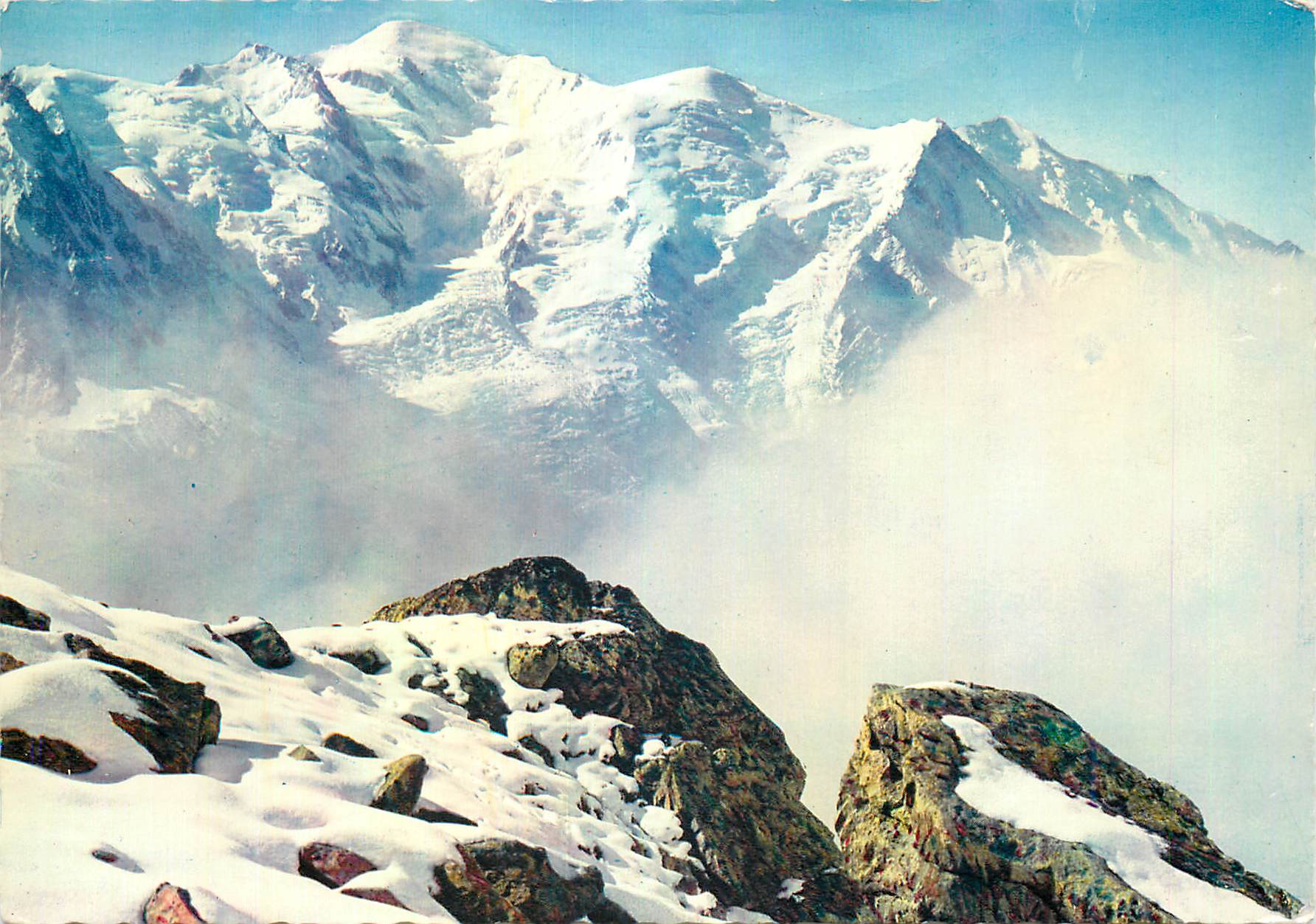 CPM Chamonix Mont Blanc Le Mont Blanc depuis la Flegere