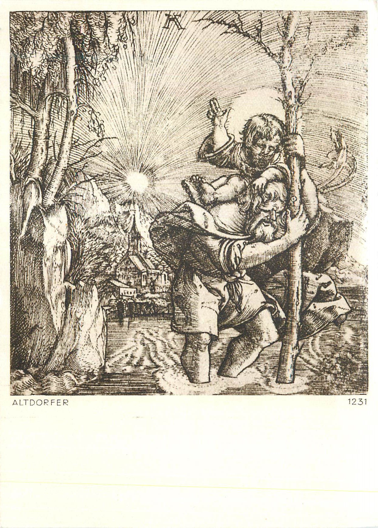 CPM St Christophorus A Altdorfer (1480 1538)