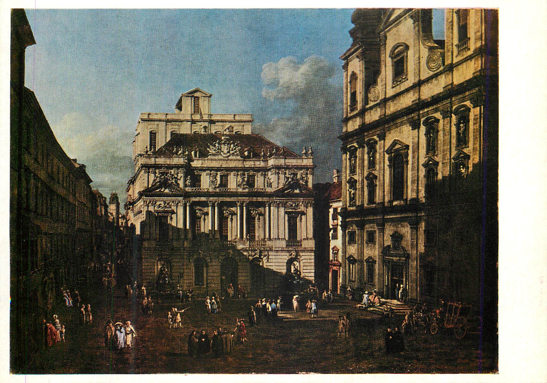 CPM Wien Kunsthistorisches Museum La place de l'Universite a Vienne