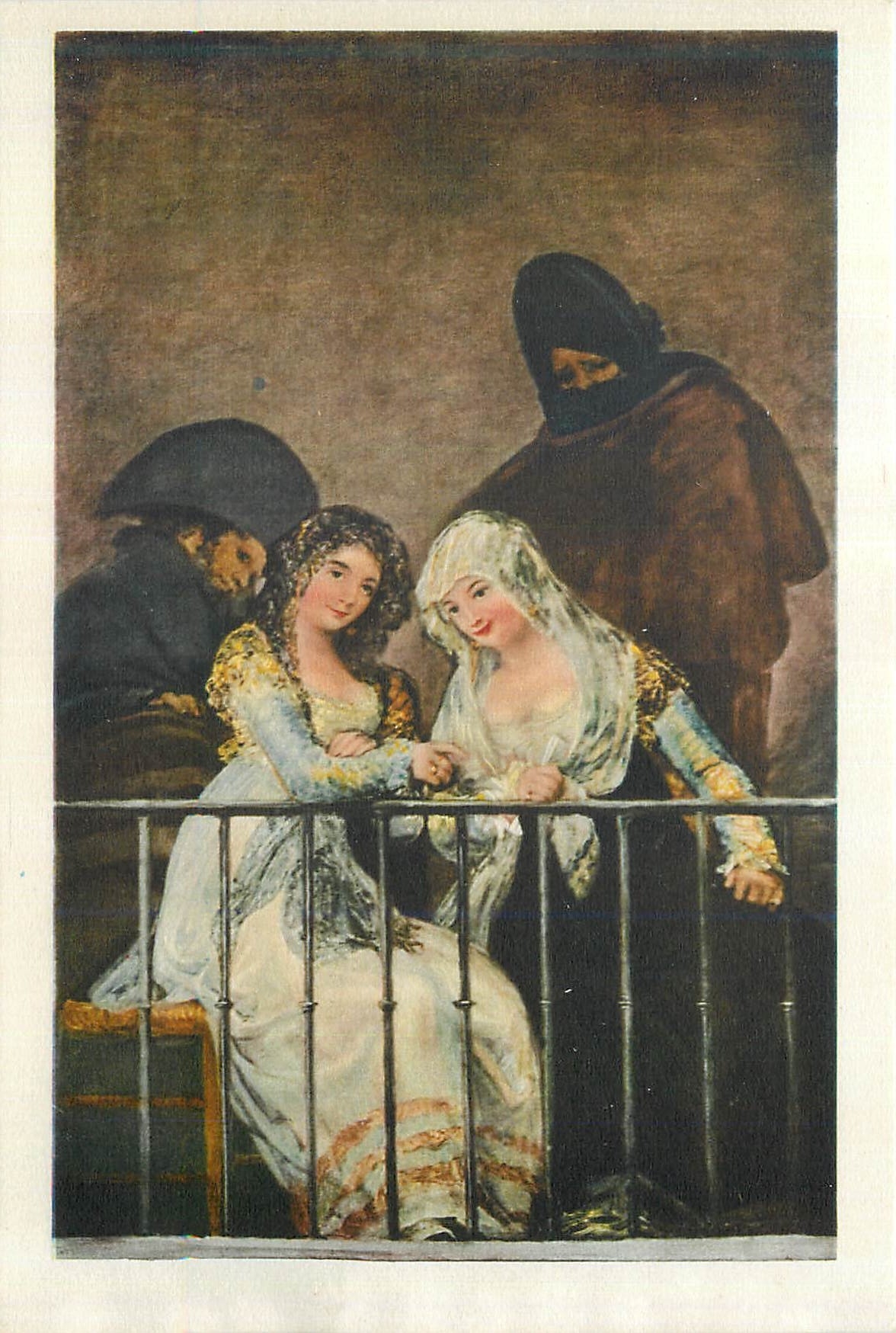 CPM Francisco Goya Spanisch 1746 1828 Majas am Balkon the Metroplitan Museum of Art