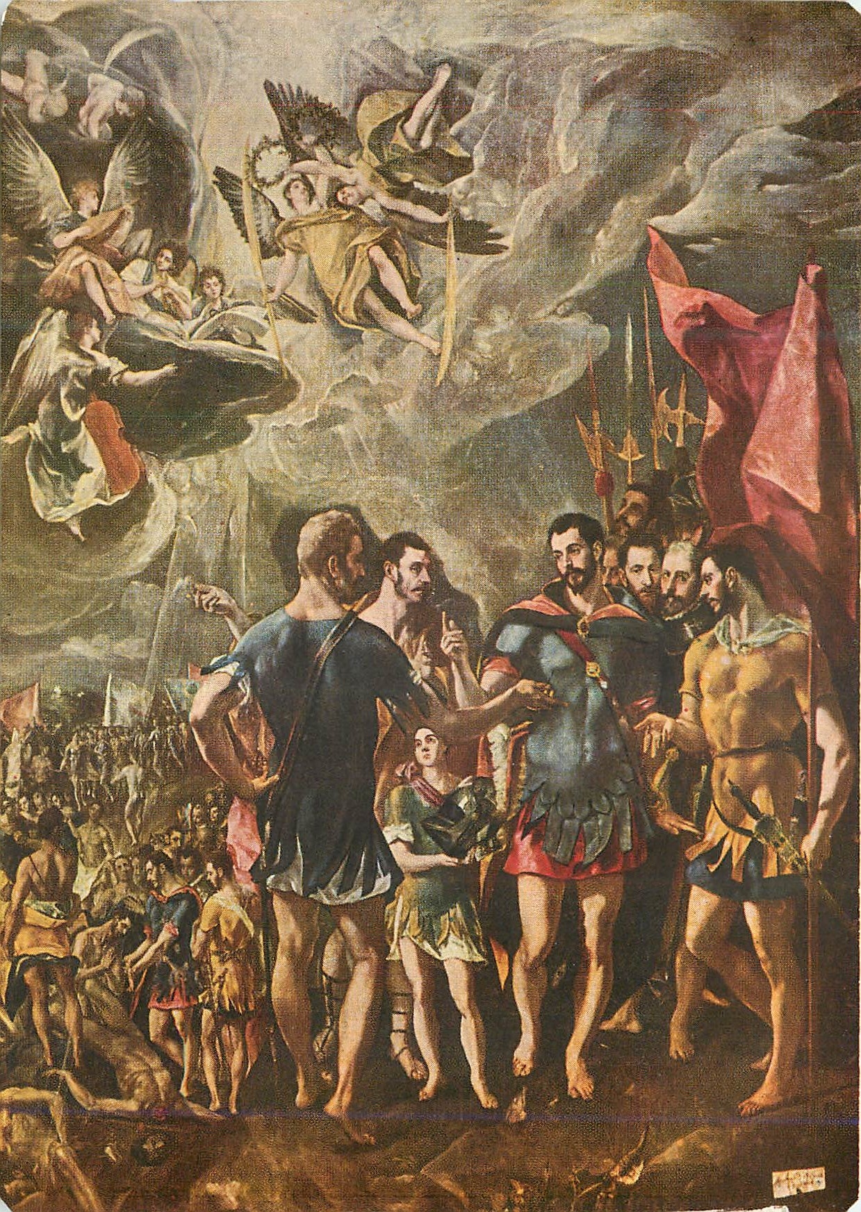 CPM Dominicos Theorocopuli dit Le Greco Le Martyre de Saint Maurice