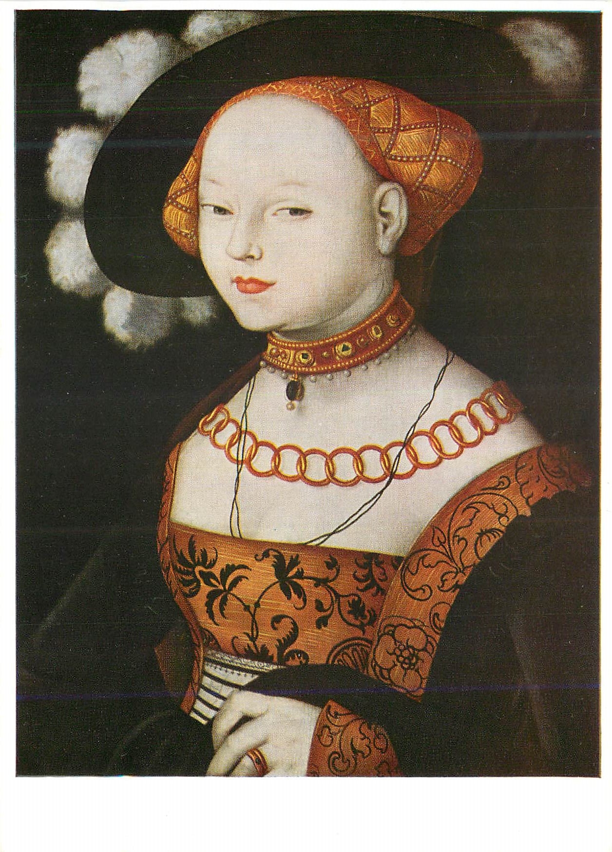 CPM Portrait d'une Princesse de Baden Durlach