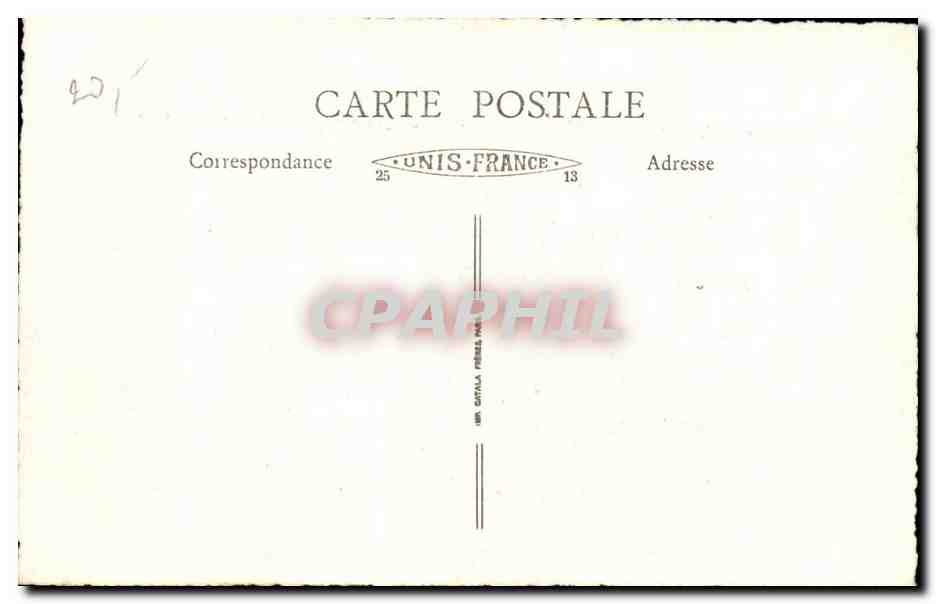 LE VIEUX LYON — Galerie Philibert de l'Orne, située 8, Rue Juiverie dans la Maison des Bullioud — Verso