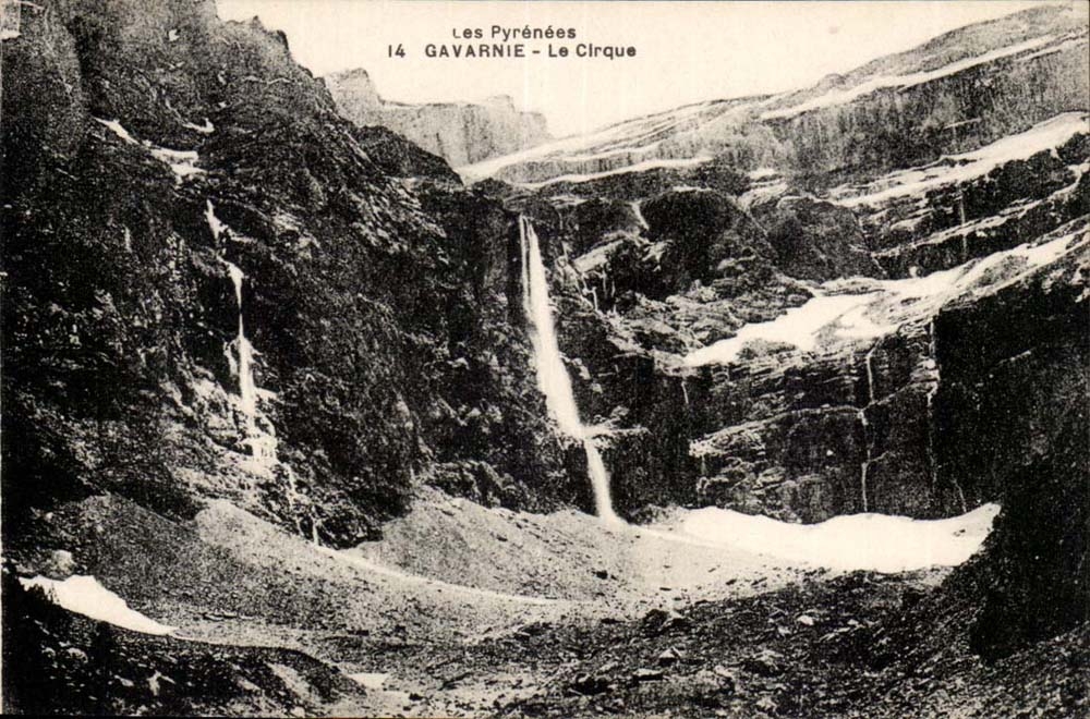 Les Pyrénées - Gavarnie - Le Cirque — éditeur non identifié, n° de série 14