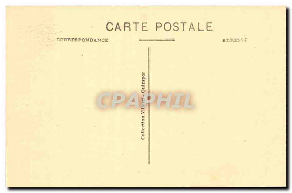 Josselin CPA La riviere de l'Oust — Verso
