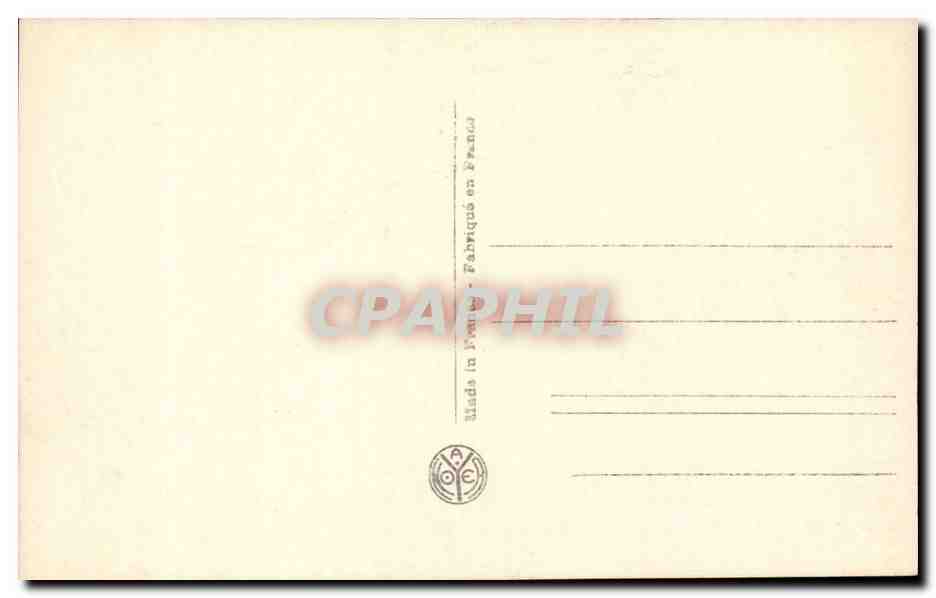 Exposition des Arts Decoratifs CPA Pavillon de la ville de Paris R Bouvard arch — Verso
