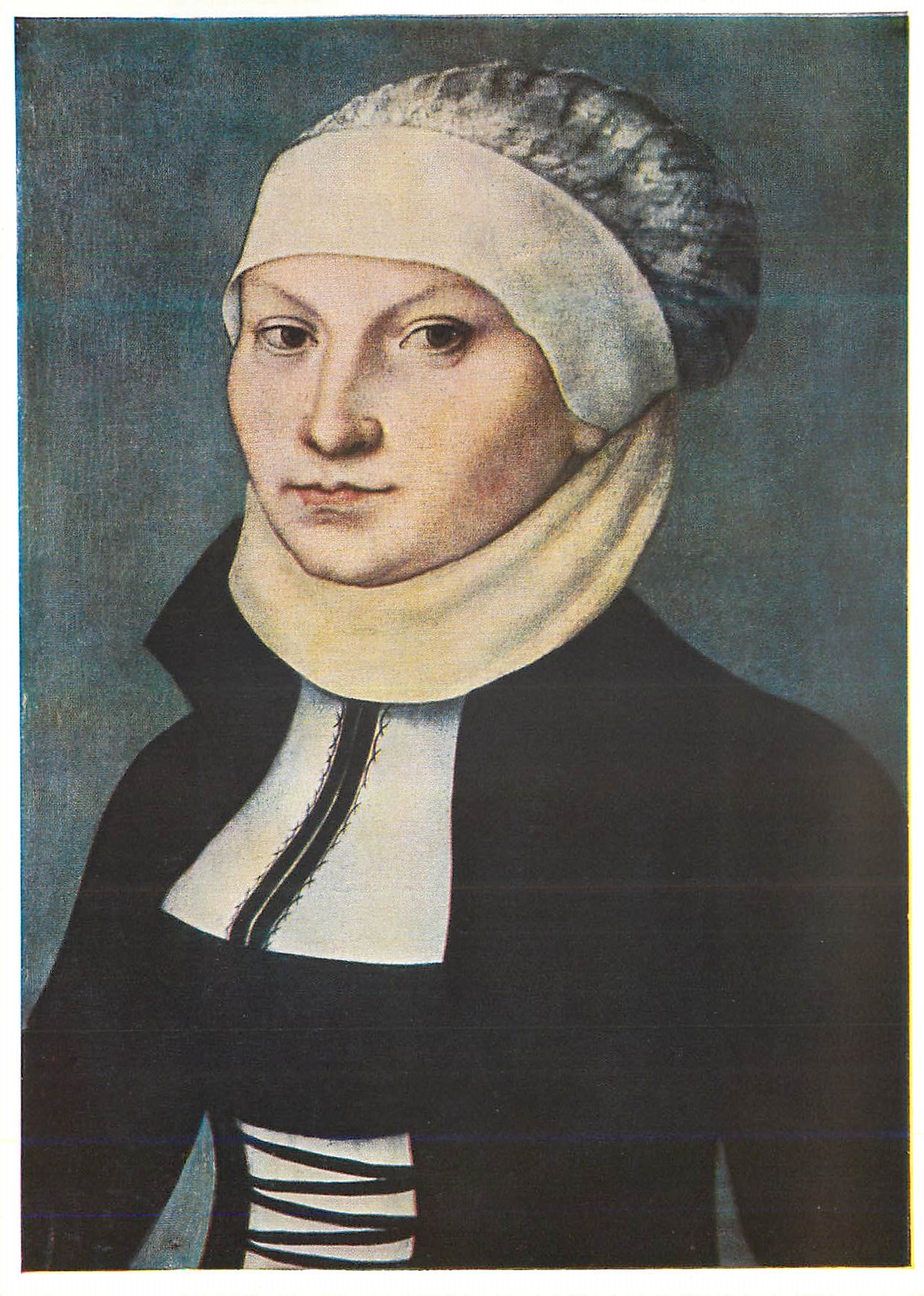 CPM Lucas Cranach (1472 1553) Luthers Frau Katharina Von Bora (Warlburg) Munchen