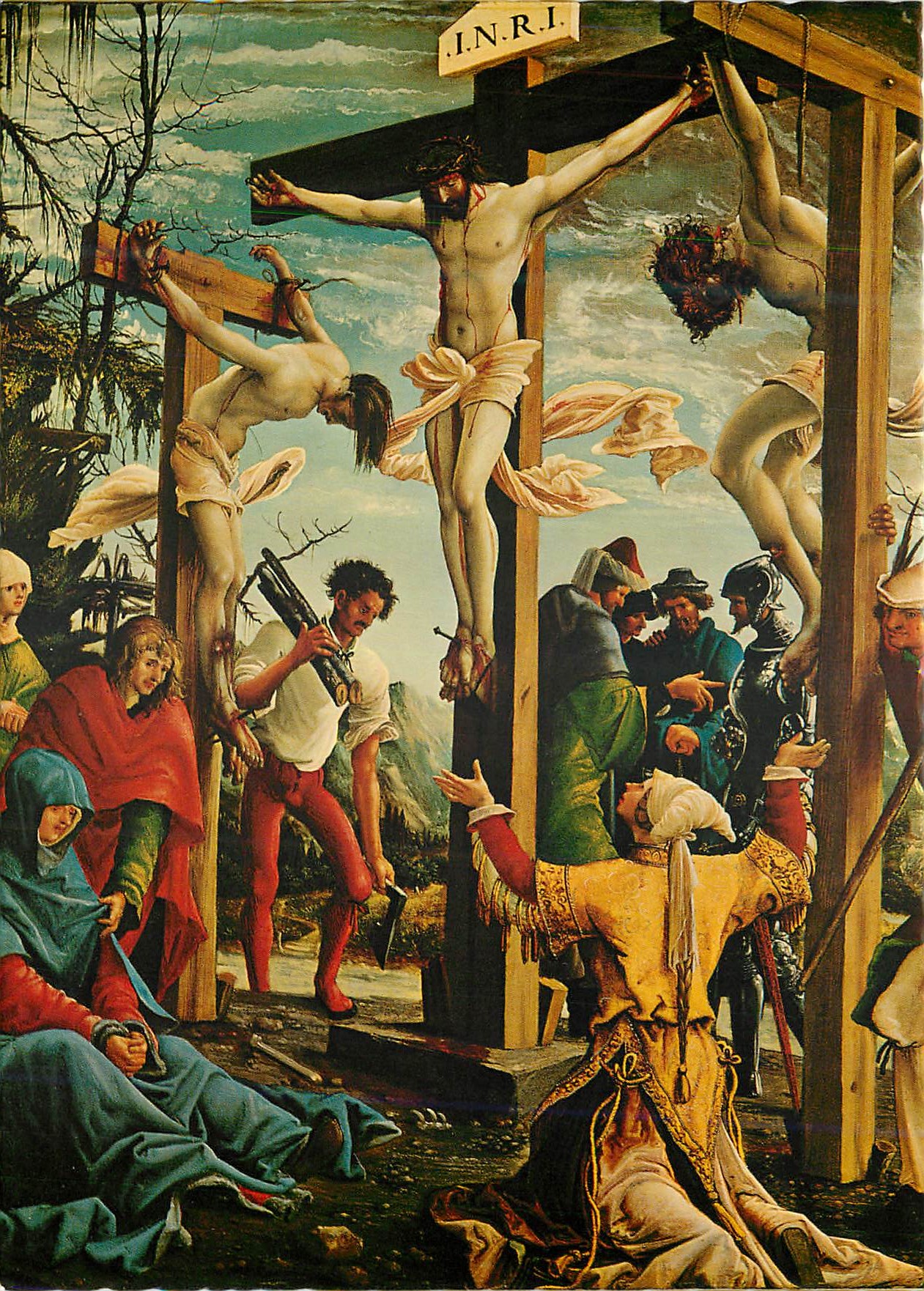 CPM Attdorfer Altar St Florian Kreuzigung