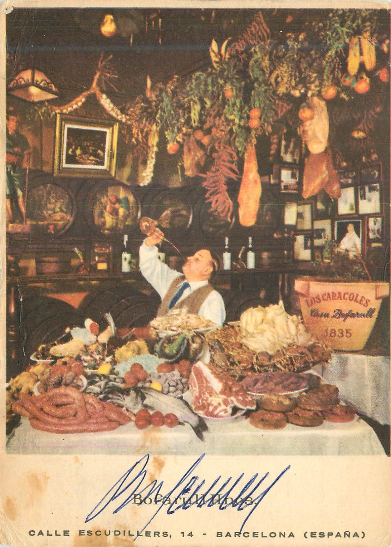 Casa Bofarull — Épicerie de produits de la mer et de la viande — Barcelone