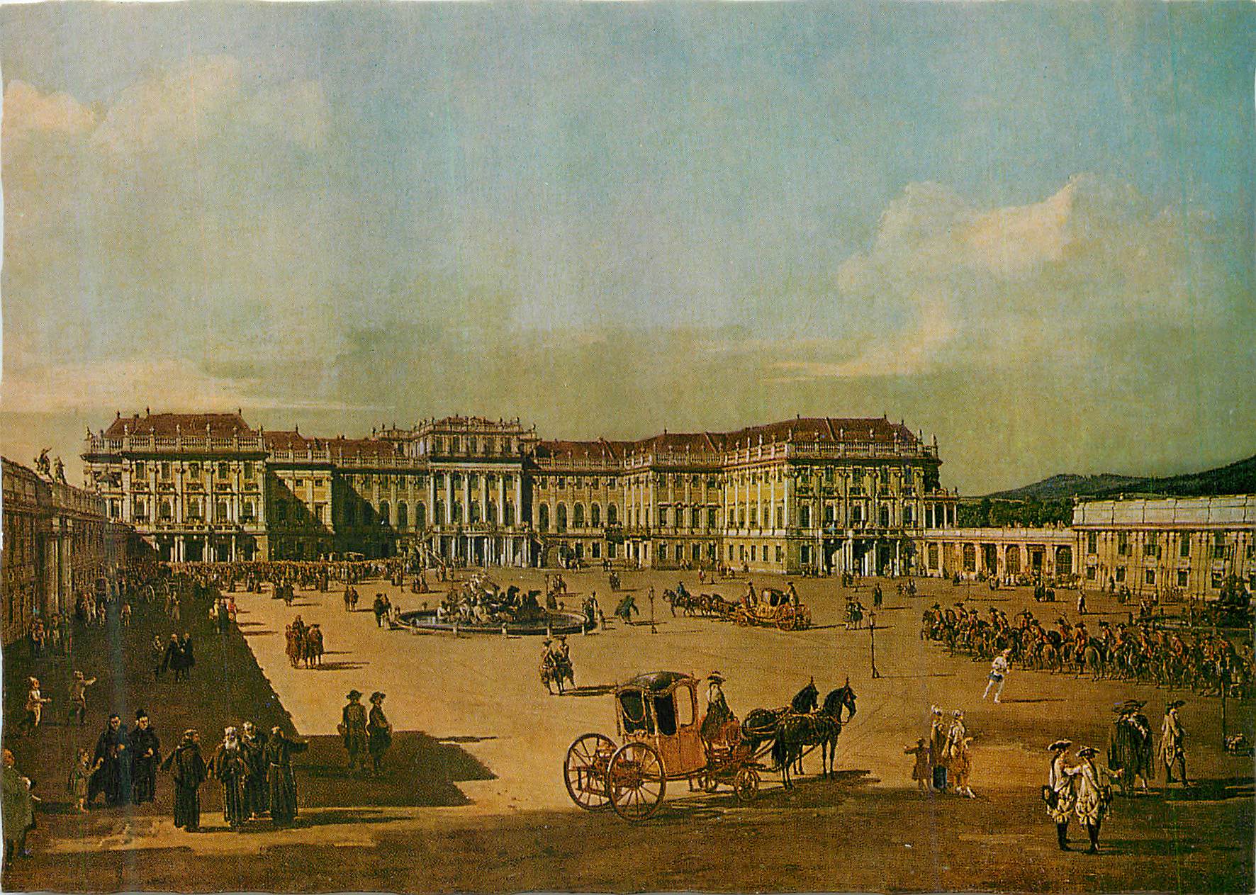CPM Wien Gemalde von Bernardo Belotto gen Canaletto