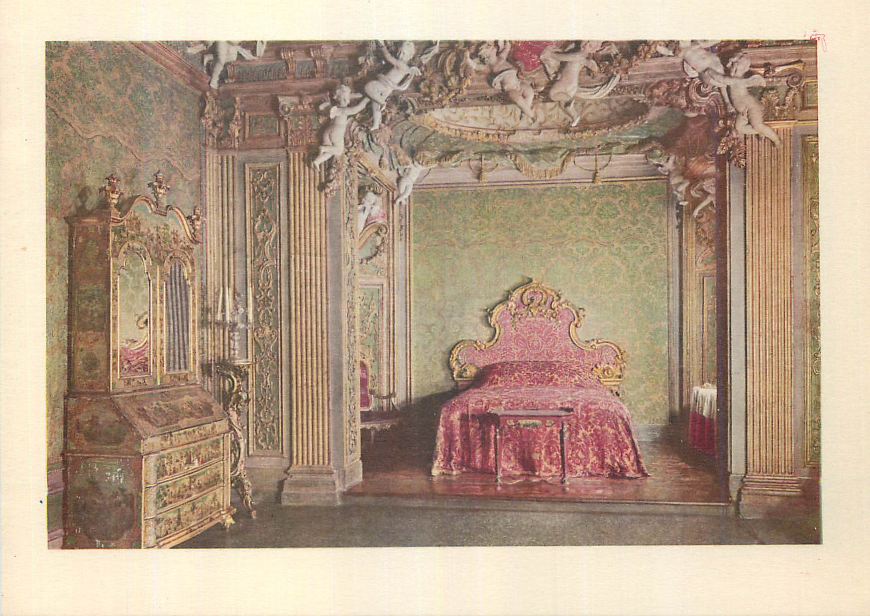 CPM Wien The Metropolitan Museum of Art Room from Palazzo Sagredo Venetian about 1718