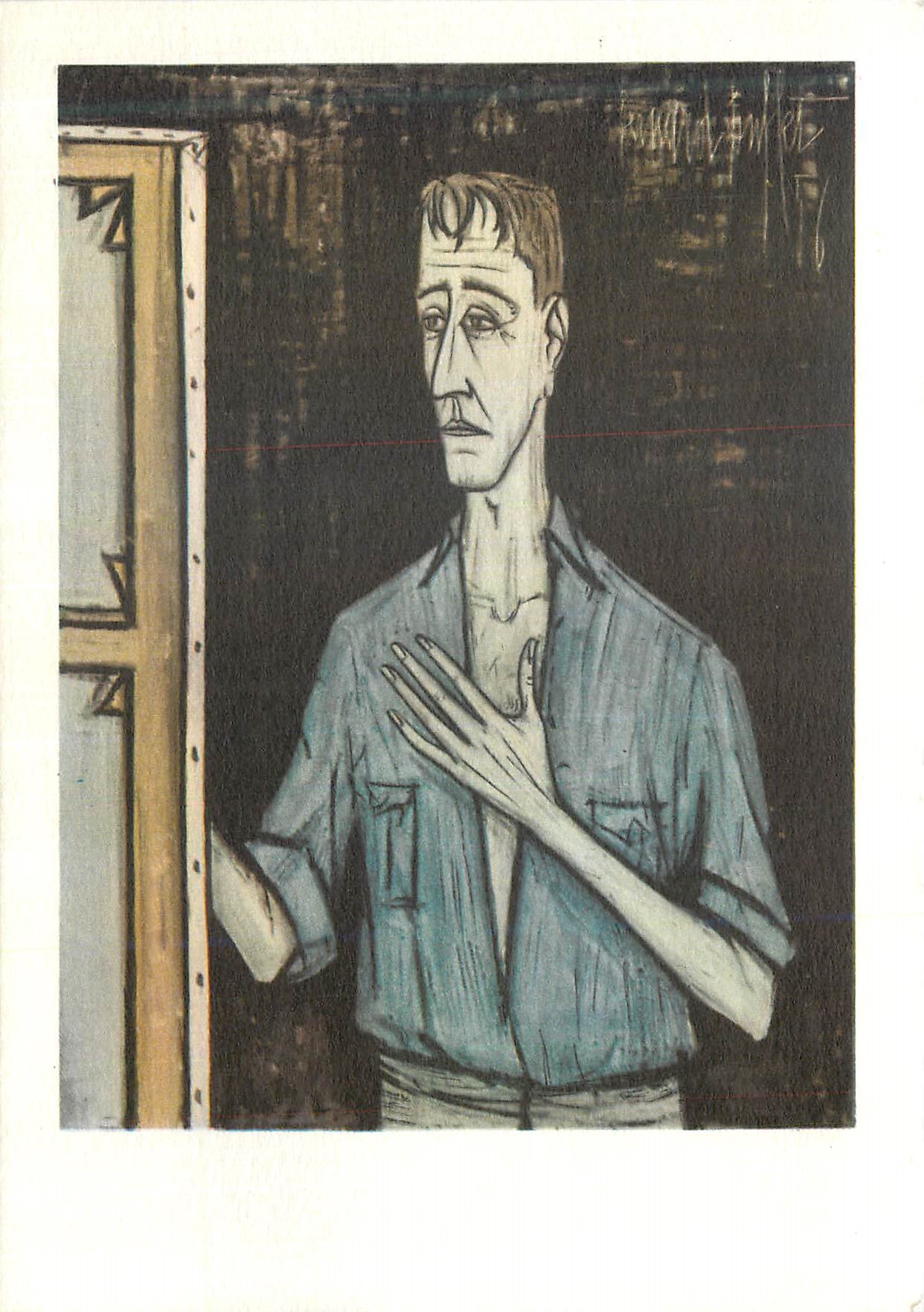 CPM Bernard Buffet Auto Portrait 1956