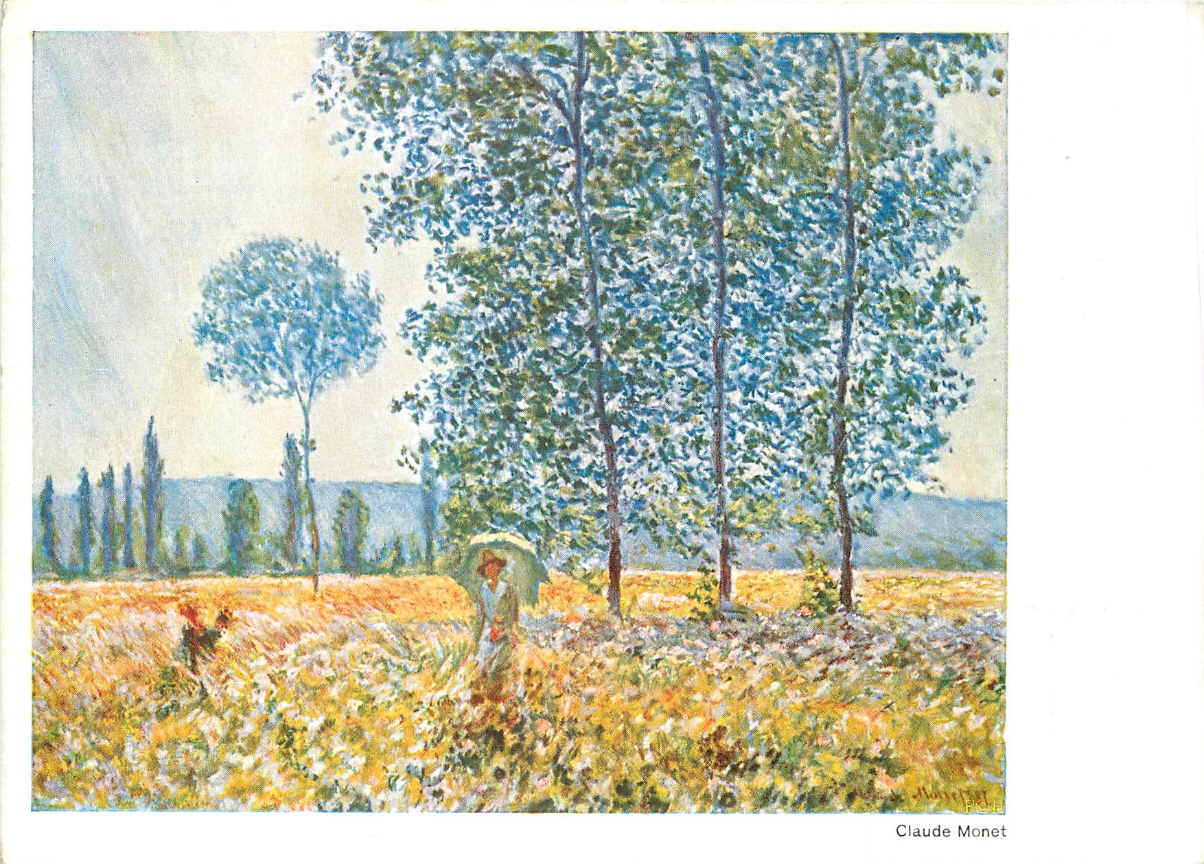 CPM Gemaldegalerie Stuttgart Claude Monet 1840 1926 Sommer 1887