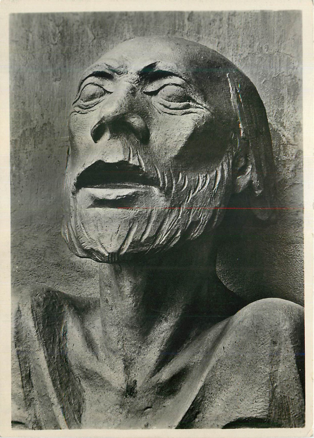 CPM Ernst Barlach Der Bettler St Katharinenkirche in Lubeck