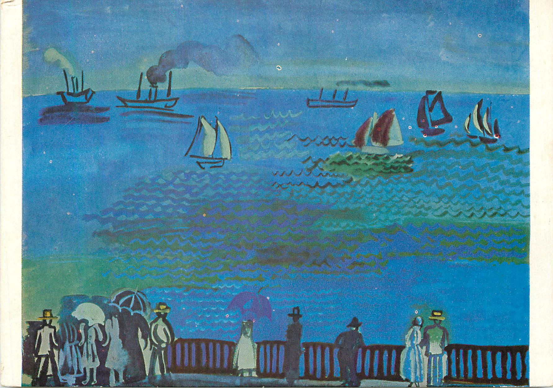 CPM Musee d'Art Moderne (Ecole Francaise) Raoul Dufy 1878 1953 La Mer au Havre