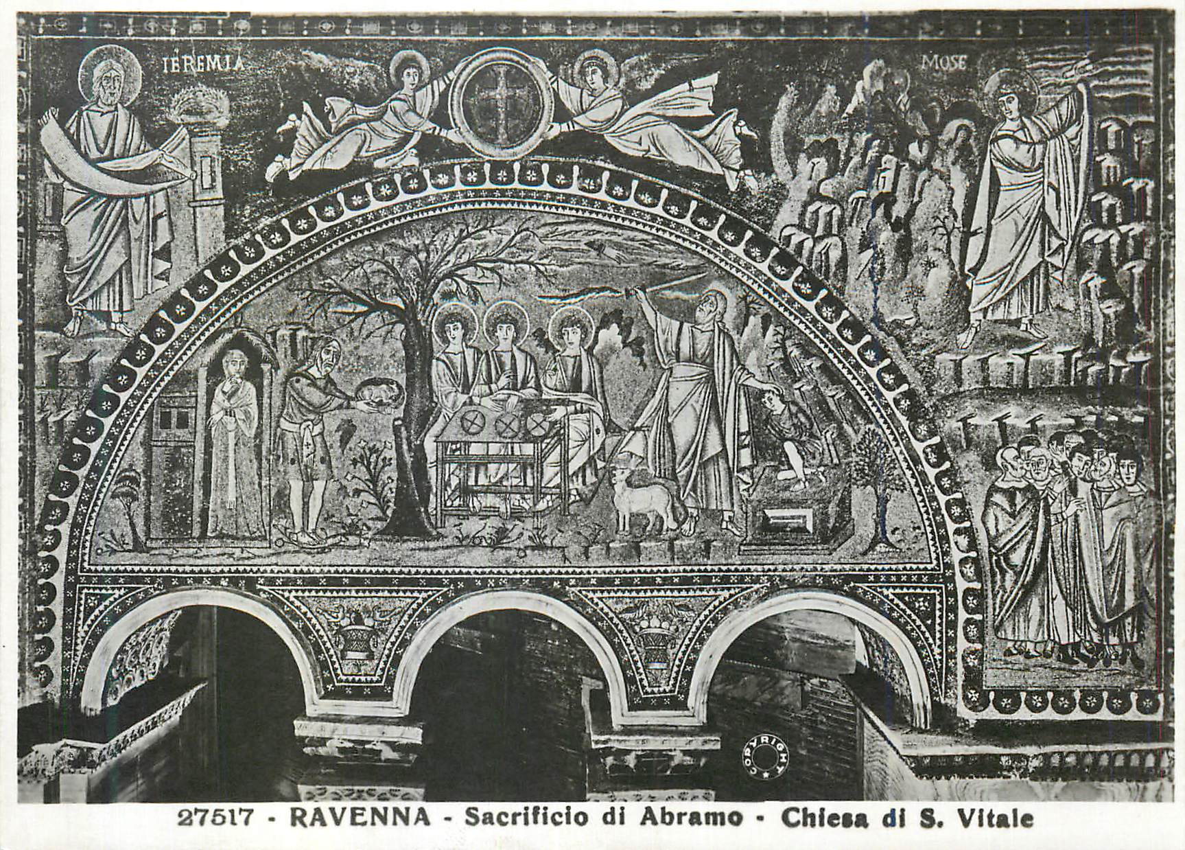 CPM Ravenna Sacrificio di Abramo Chiesa di S Vitale