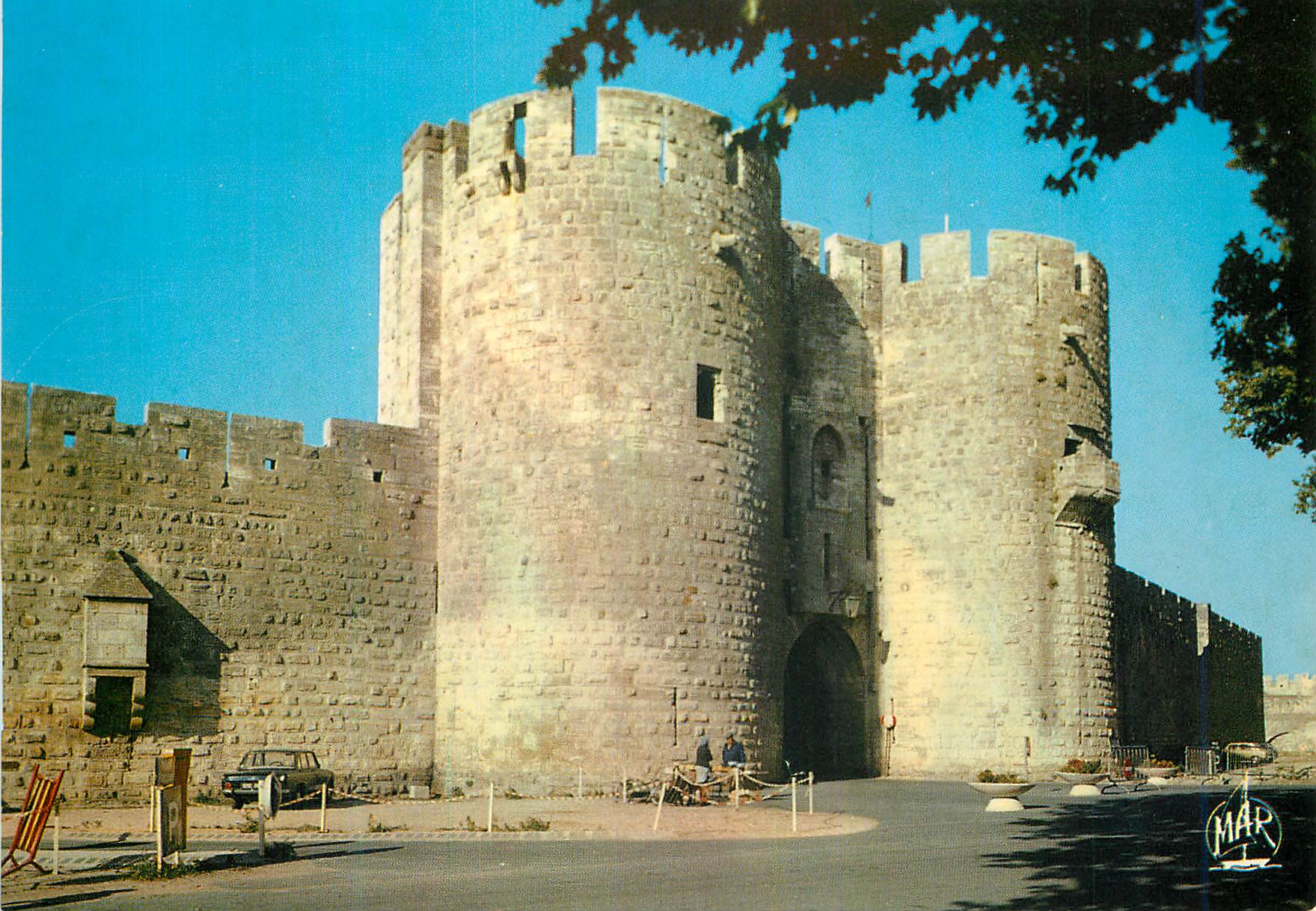 CPM Aigues Mortes De Cette Ville Saint Louis Roi de France partit pour les 7e et 8e Croisade (1248 1270)