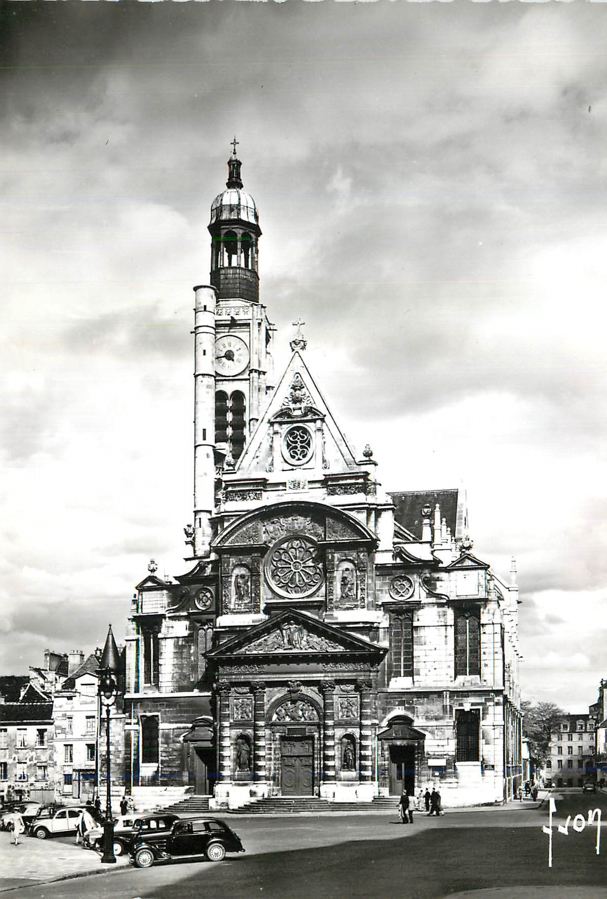 CPM Paris en Flanant Eglise Saint Etienne du Mont