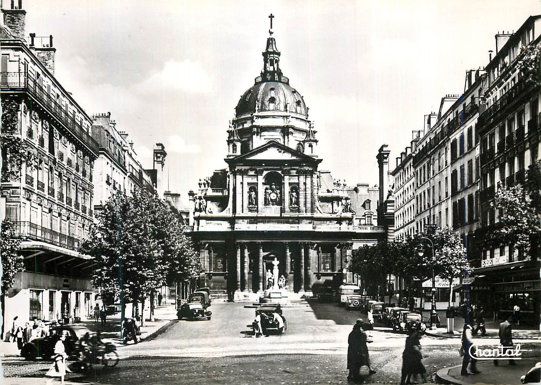 CPM Paris Eglise de la Sorbonne
