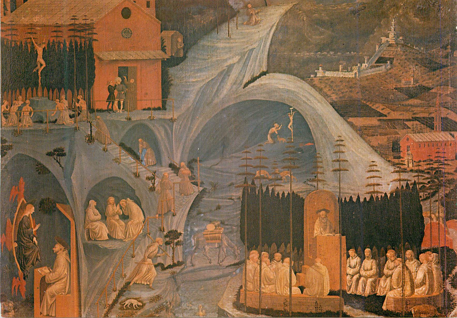 CPM Firenze Galleria dell' Accademia La Tebaide