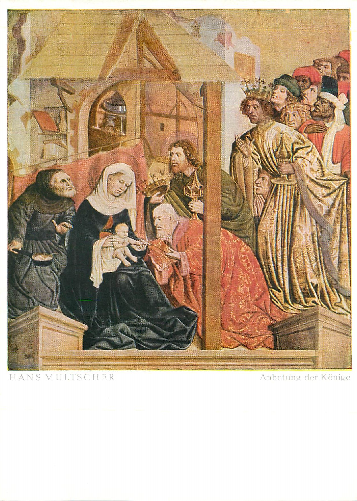 CPM Berlin Wirzacher Altar Hans Multscher Anbelung der Konige